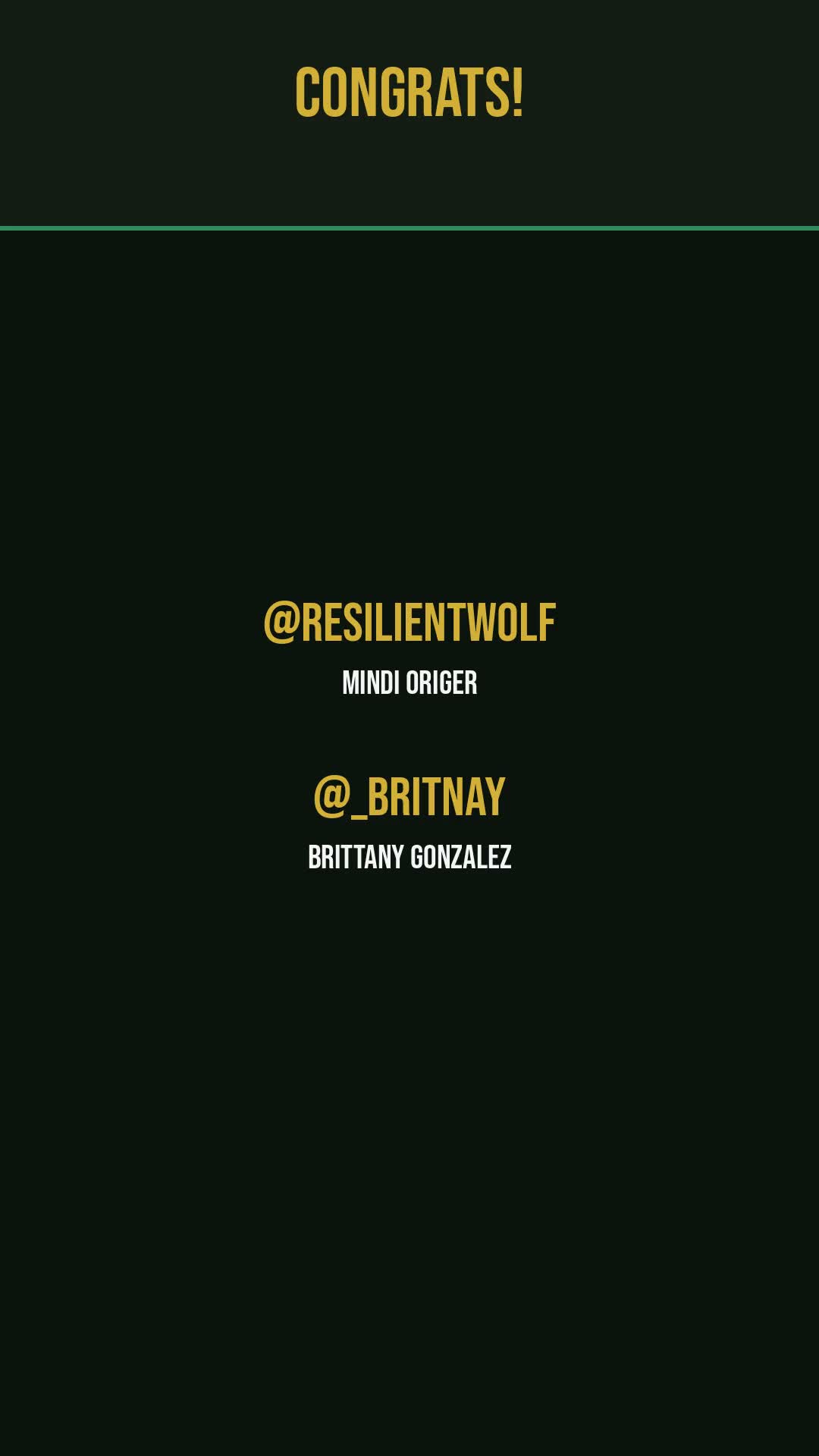 🎉 GIVEAWAY WINNERS 🎉
Congrats to @resilientw0lf and @_britnay — you've each won a FREE entry to the Reindeer Run on Dec 5 for yourself + a running buddy! 🦌
Winners: DM us within 48 hours to claim your spots.
Missed out? We're doing ANOTHER free giveaway next month — stay tuned. 👀
Next run: Tuesday, Oct 13 at 6:30 PM — The Break Sports Grill, 4760 S 900 E, Murray. All paces welcome, see you there! 🍻
#CraftPubRunners #BeerIsGoodForRunning #SaltLakeCity #SLC #Utah #UtahGram #DowntownSLC #801 #RunClub #RunningCommunity #RunnersOfInstagram #RunForFun #RunHappy #InstaRunners #GroupRun #CraftBeer #BeerRunners #UtahBeer #RunForBeer