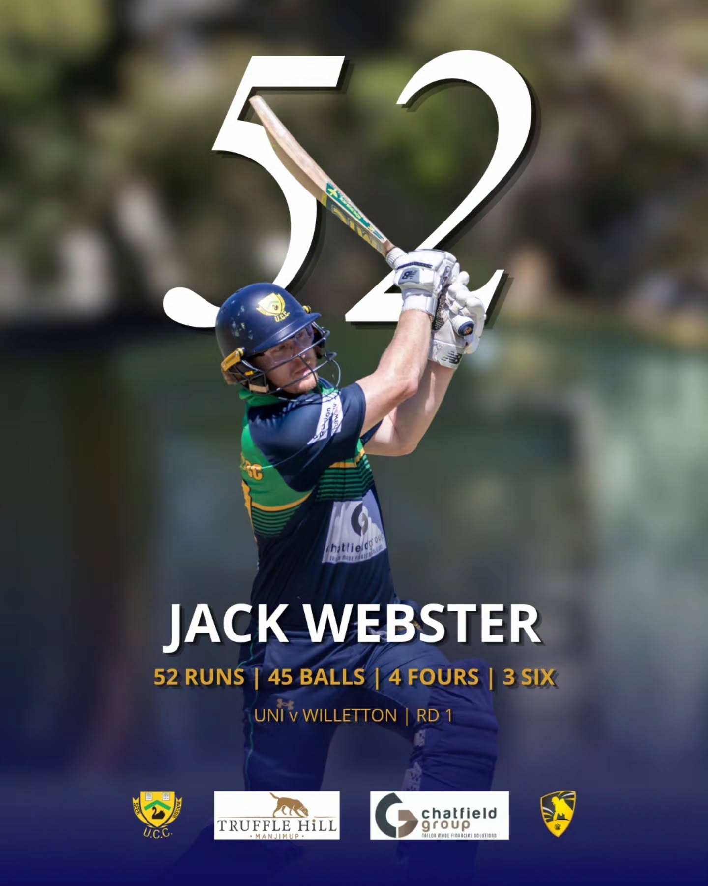 Jack Webster 52 (45) Highlights!