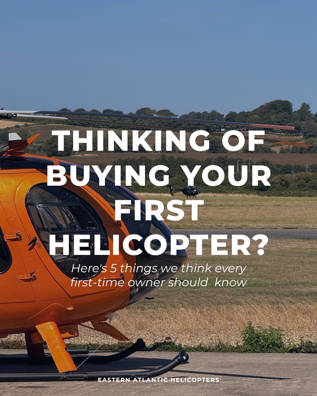 We’ve helped many of first-time owners find, inspect, customise and maintain their helicopters over the years.
These are the 5 lessons we share with every one of them:
1️⃣ Buy for your mission, not just with your heart
2️⃣ Never skip the pre-buy inspection
3️⃣ The cheaper helicopter isn’t always the cheaper helicopter
4️⃣ High hours don’t necessarily mean high risk
5️⃣ Find people you trust to look after it
The right helicopter is different for everyone. The right advice will help you find yours.
Thinking about your first helicopter? We’d be happy to help. 📩 DM us, call +44 1273 463336 or email sales@easternatlantic.co.uk
📌 Save this for later & send it to someone who’s been scrolling helicopter listings at midnight🚁👀
#helicopter #privateaviation #aircraft #aviationlovers #advice