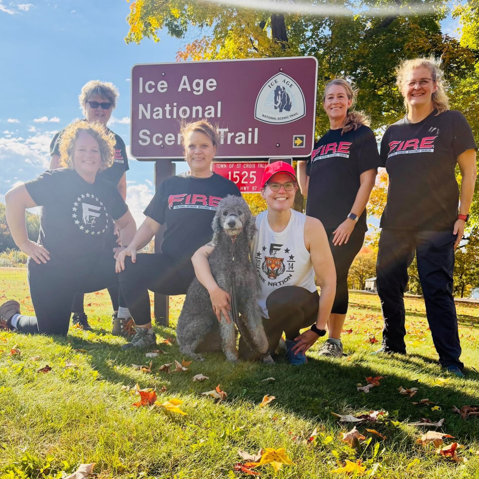 FIRE FITNESS CAMP® STURGEON BAY is taking on a MAMMOTH adventure! 🥾🔥🍂
A group from our Sturgeon Bay FIRE Fam has kicked off the 2026 Mammoth Hike Challenge 👉 hiking 46 miles along Wisconsin’s 1,200-mile Ice Age Trail and visiting THREE trail communities throughout October! With the Eastern Terminus in their own backyard, this crew hit the road to start this year’s adventure at the Western Terminus in St. Croix Falls! 🙌
We LOVE seeing our clients put their strength to work outside camp, exploring new places, tackling challenges, and making memories together.