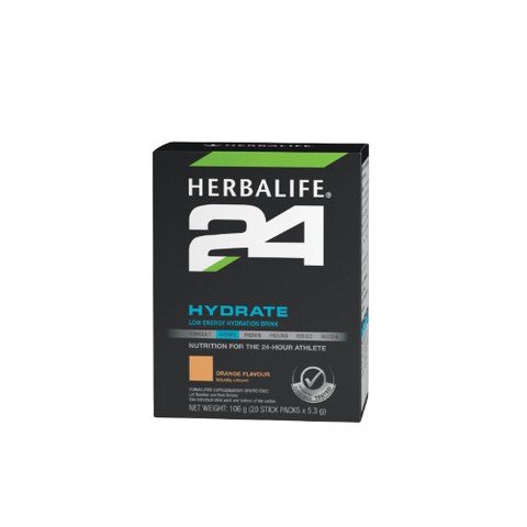 Herbalife24 Hydrate - a low‑calorie orange hydration drink with vitamin C, B vitamins, calcium and magnesium to support active days. Grab yours and keep hydrated for training, work and recovery - buy now.