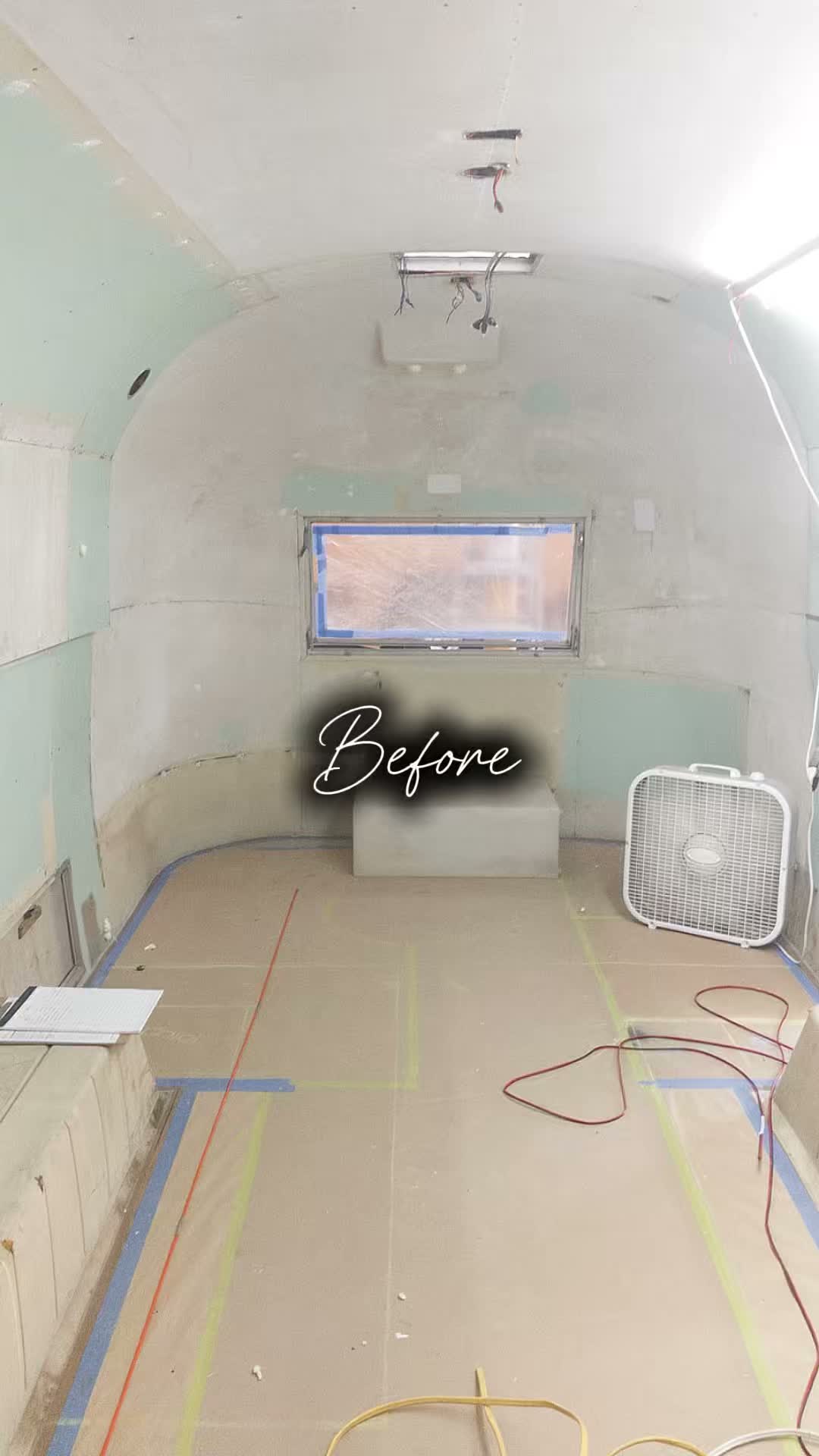 #beforeandafter Airstream reno. From gutted to stunning in only 63 years 😉
#revolutiontrailers #rvreimagined #betterthannew #airstream