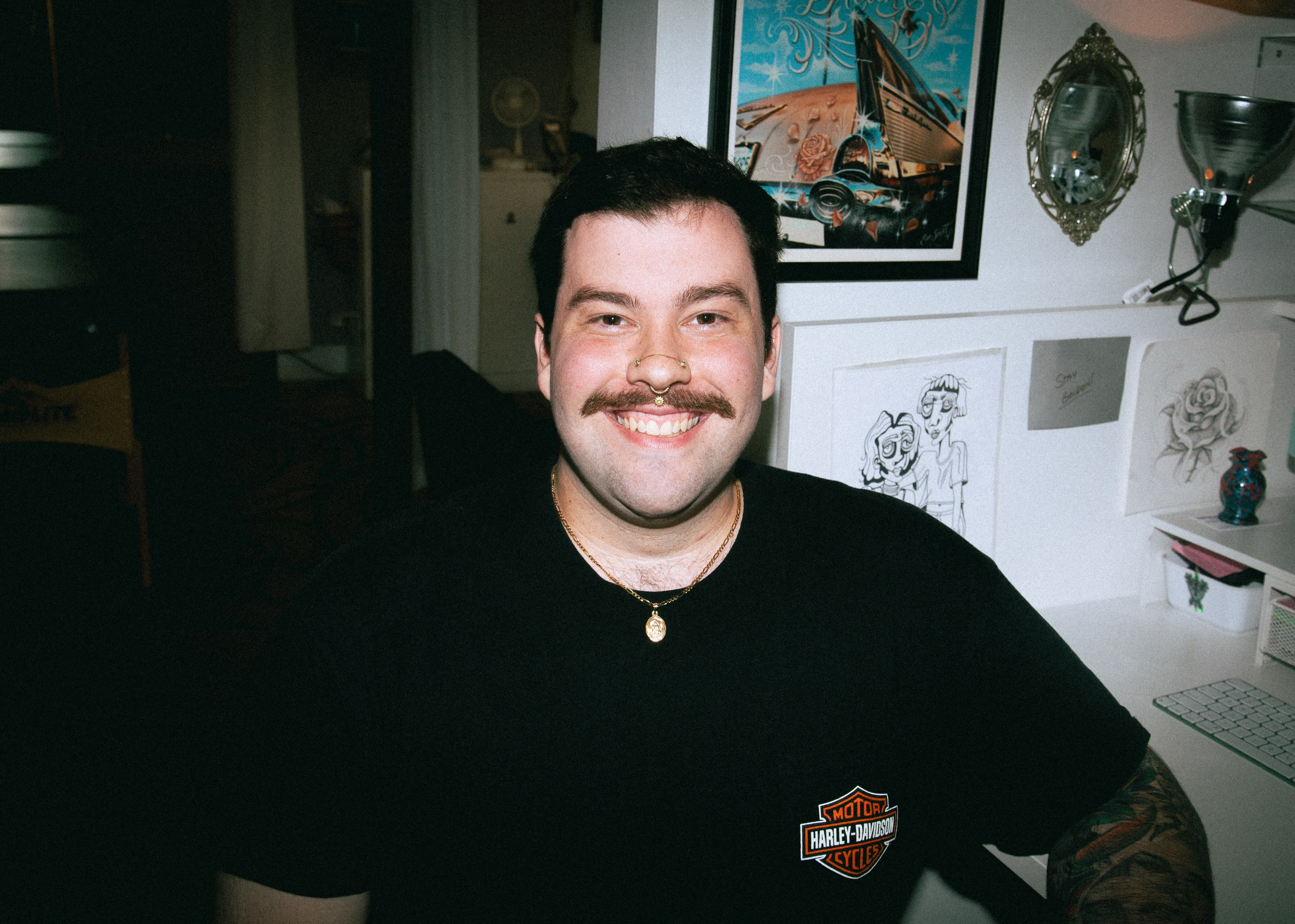 ✨Join us in wishing Spencer a happy 5 Year anniversary of being a fantastic shop manager!✨ 🎉 He is the reliable, smiling face behind the reception desk and the go-to guy to answer questions or set up an appointment. He helps keep the shop in immaculate condition and never meets a stranger. No matter who comes through the door, he treats everyone equally with kindness and respect. He has been a great friend to each and every artist to come through the shop, and we are very lucky to have his support! Drop a comment to show Spence some love!