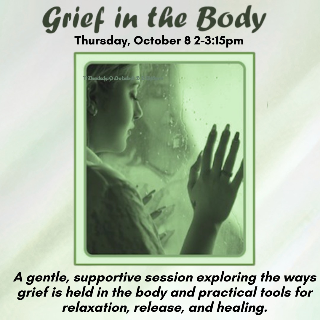 Join Susan Obijiski for a supportive workshop exploring how grief is held in the body. Through seated movement, guided imagery, and music, you'll gain practical tools for relaxation and release—plus access to an online version for home use.
🗓️ Thursday, Oct. 8
📍 2nd Floor Yoga Room @ Sedona UMC
🎟️️ FREE | Space limited to 10 participants
📩 To register: Email susanobijiski@gmail.com
#SedonaUMC #GriefSupport #MindBodyHealing #SedonaWellness #CommunitySupport #SedonaAZ