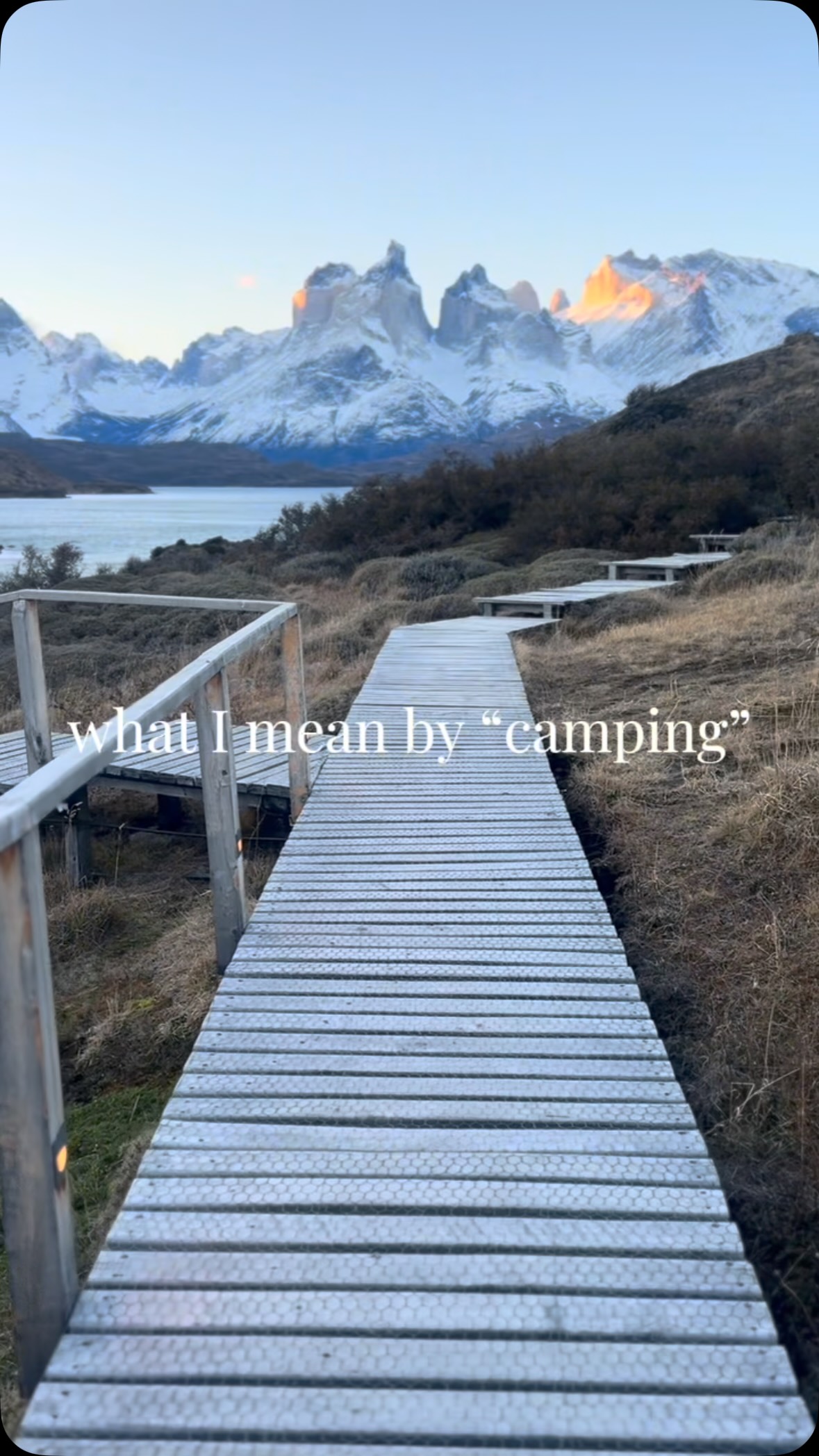 Sure, lets go camping.