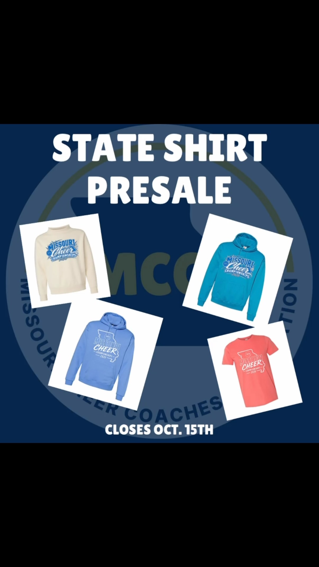 Order your STATE apparel today‼️
https://mccastatechamp26.itemorder.com/