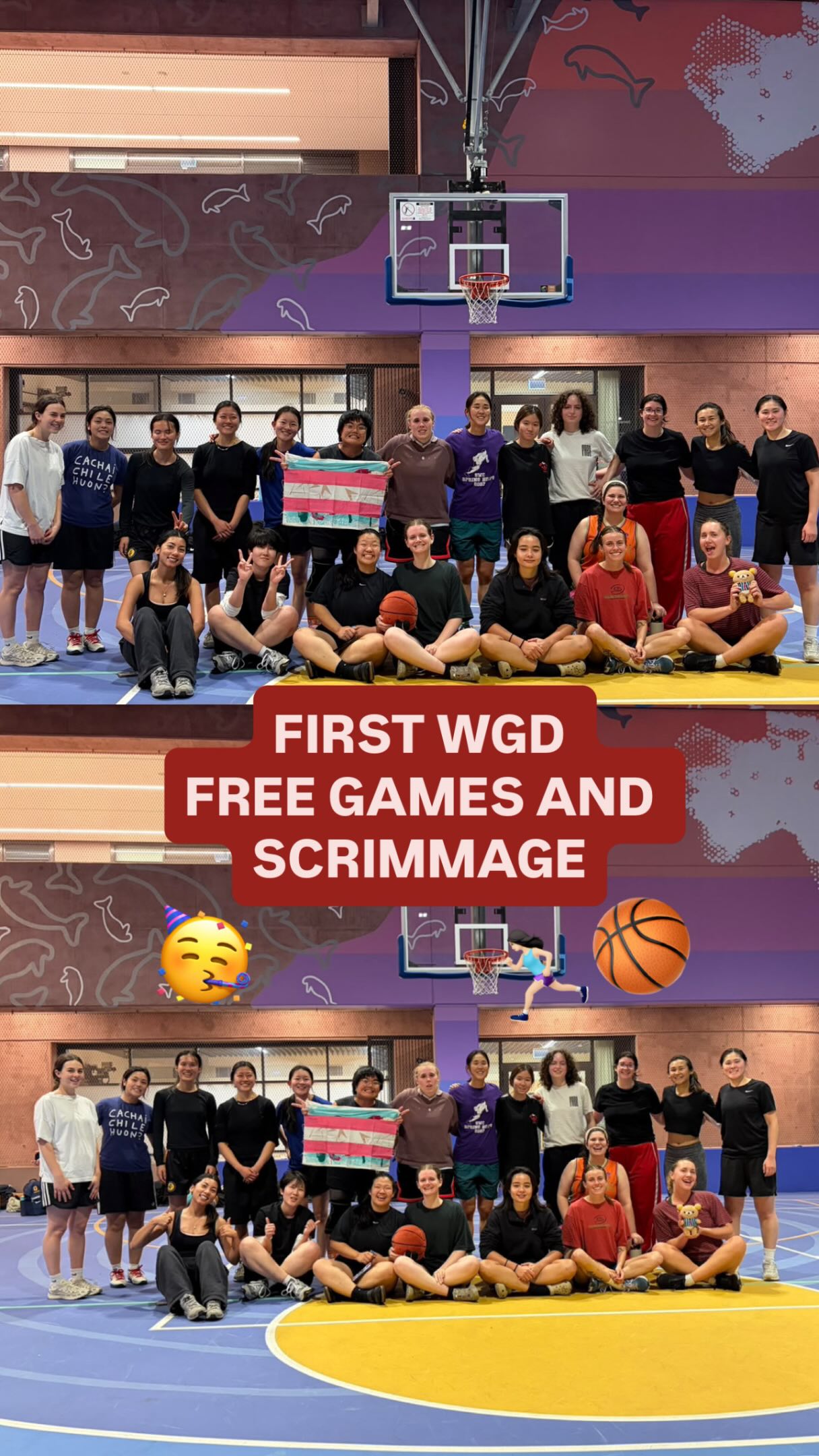Throwback to our first Women and Gender Diverse Free Games and Scrimmage! Such a good night of basketball 🏀 💜
Open to women and gender diverse players of all levels. Come learn, grow and ball with us! DM for more info 😍🏳️🌈🏳️⚧️
#sydneyspectres #sydneybasketball #communityvibes #community