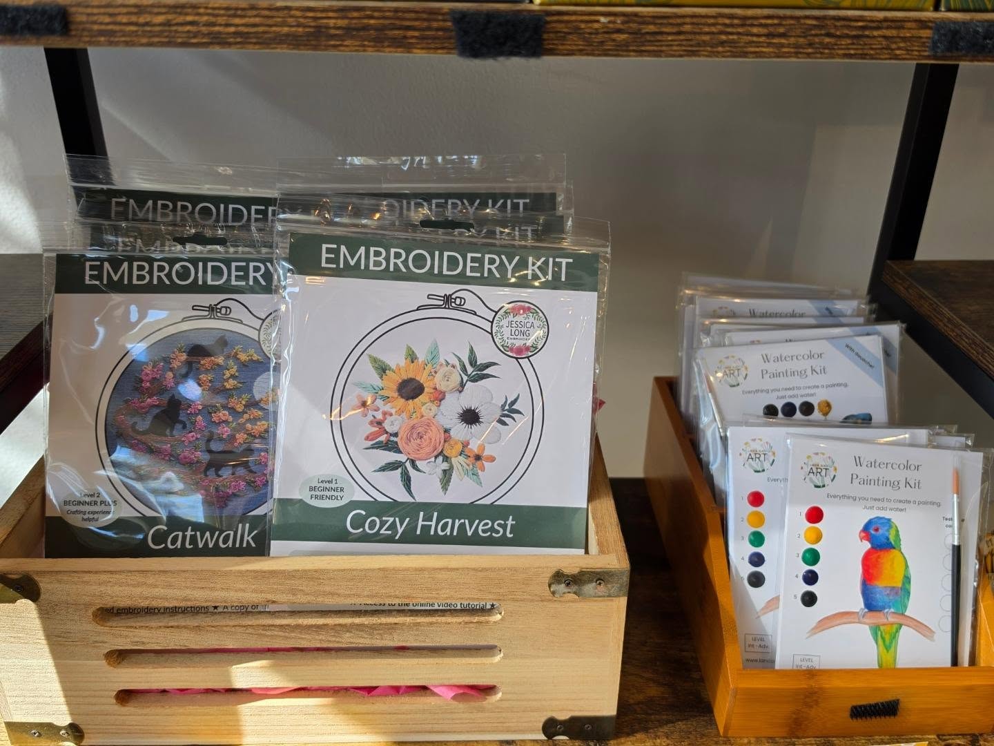 Looking for something fun to do besides scrolling on your phone?
We are setting up a section of our shelves dedicated to all types of crafting kits. Perfect for starting a new hobby or honing the skills you already have.
Currently we have painting kits and embroidery kits. More fun items coming soon just in time for holiday gifting. Perfect thing to do while snacking on our chocolates.
#chocolate #embroideryart #painting
#crafty