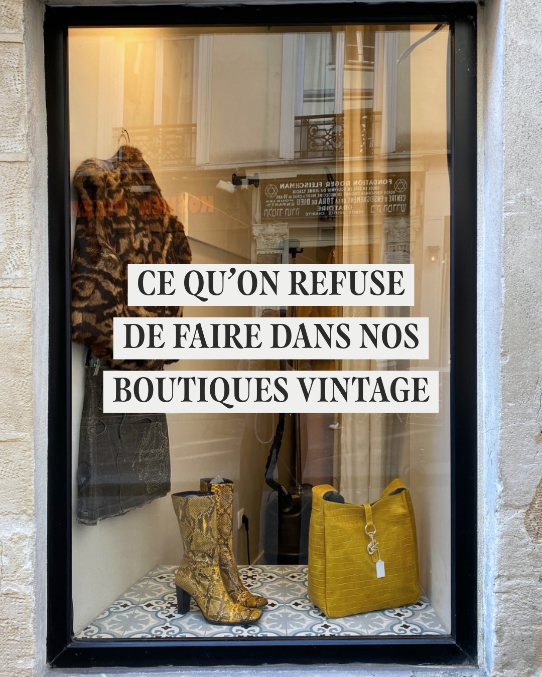 Ce que certaines boutiques font et qu’on ne fera jamais chez nous 🤍
#boutiquevintage #boutiquevintageparis #vintageshoppingparis vintage shopping guide Paris parisian vintage shop friperie paris bonne adresse shopping vintage paris