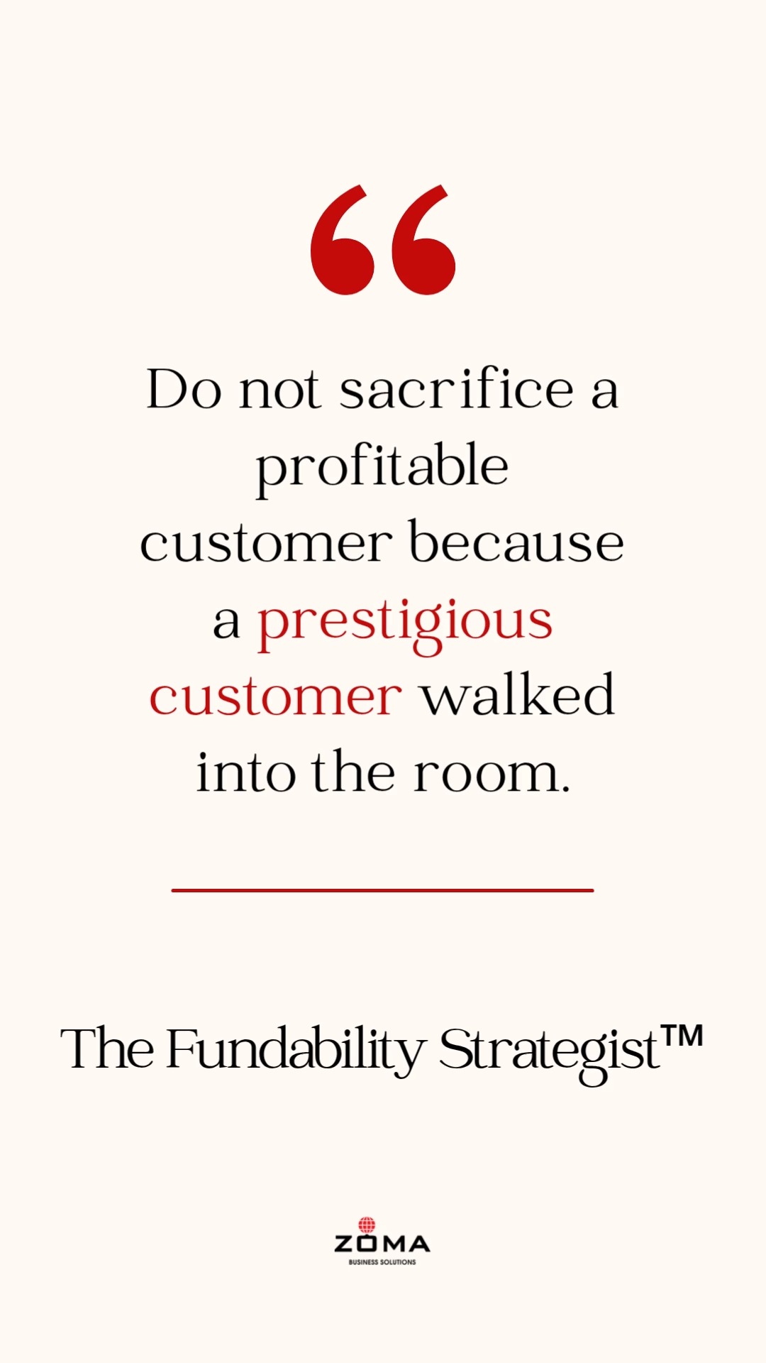 "Do not sacrifice a profitable customer because a prestigious customer walked into the room."
That big retailer may give you visibility, credibility and bragging rights.
But what happens when your margins shrink,
Your cash flow tightens and
The customers who helped build your business start suffering?
"Sis, prestige doesn't pay your suppliers."
So before you “Play For What You See,” please run the numbers.
Because getting onto the shelf is one thing. "Affording to stay there is another."
📖 My latest Substack article: "You Got on the Shelf. But Can Your Business Afford the Opportunity?" is live
Read it via the link in my bio.
Then, answer me this:
💬 Would you walk away from a prestigious deal if the numbers didn't make sense?
Share in the comments
#fundability #womenfounders #retailgrowth #smallbusinessfinance