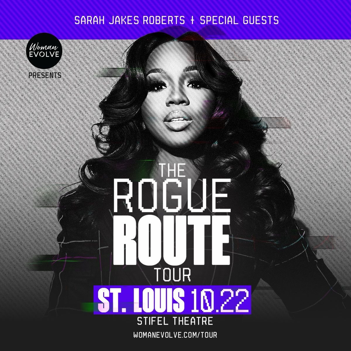 🎟️GIVEAWAY ALERT🎟️
We’re teaming up with Stifle Theatre to give one lucky winner and a friend the chance to see Sarah Jakes Roberts on her “The Rogue Route Tour” on October 22nd.
Get ready for an inspiring and empowering night designed to encourage you to step boldly into what’s next. And we want to send you + a friend to experience it LIVE! 💫
To enter:
-Follow @llhgstl and @stifeltheatre
-Like this post
-Tag who you’re bringing in the comments (each tag = one entry)
Winner will be selected on October 14. !
