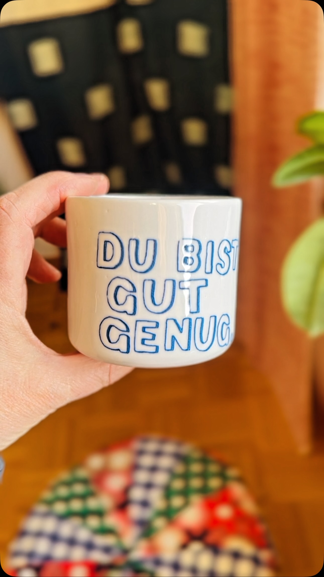 Und nicht erst dann, wenn du fünf Kilo abgenommen hast und die Gehaltserhöhung gekriegt hast!
