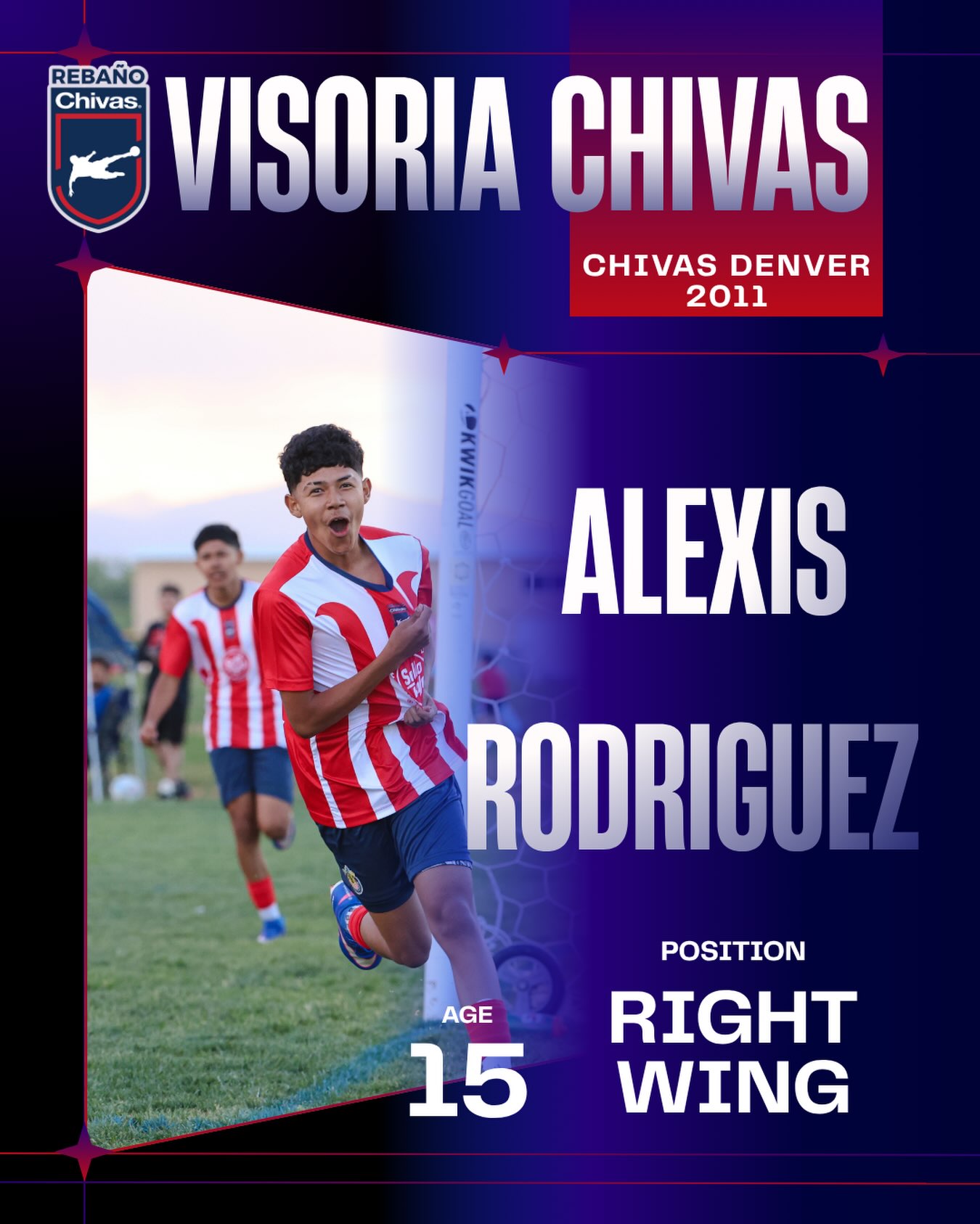 NEXT STOP: GUADALAJARA! ❤️🤍🇲🇽
We’re proud to congratulate Alexis Rodriguez on earning the opportunity to travel to Guadalajara, Mexico, and showcase his talent during a scouting session with Chivas de Guadalajara at the Canteras de Gigantera.
This is another step in Alexis’ journey and a chance to compete, learn, and represent everything he has worked for. Stay focused, trust your game, and take full advantage of this special experience.
Go make your opportunity count, Alexis! ⚽️🔥
Represent Chivas Denver with pride and show Guadalajara what you’re made of! ❤️🤍🇲🇽
¡Vamos Chivas!