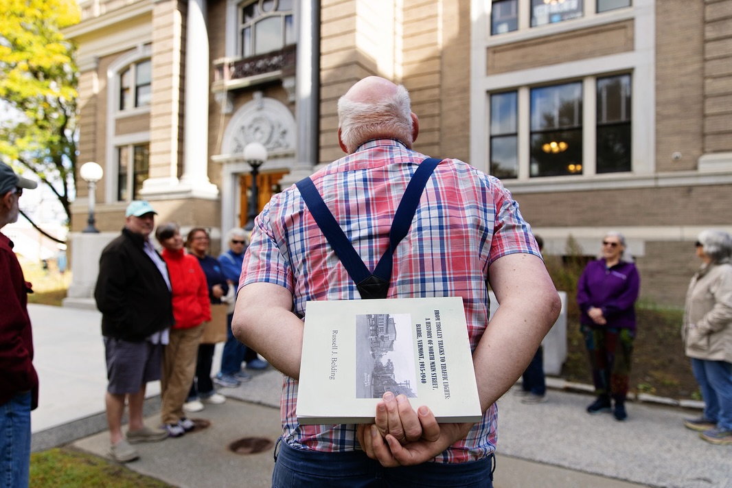 A beautiful fall morning exploring Barre’s history! 🍂
Thank you to local author Russell Belding for leading Saturday’s Main Street Walking Tour and sharing the stories behind the buildings that make downtown Barre so special.
And thank you to everyone who joined the Neighborly Barre Committee for a walk through our city’s past! 💚
Small acts. Big impact. That’s Neighborly Barre.
📸 @shannonalexanderphotographyvt