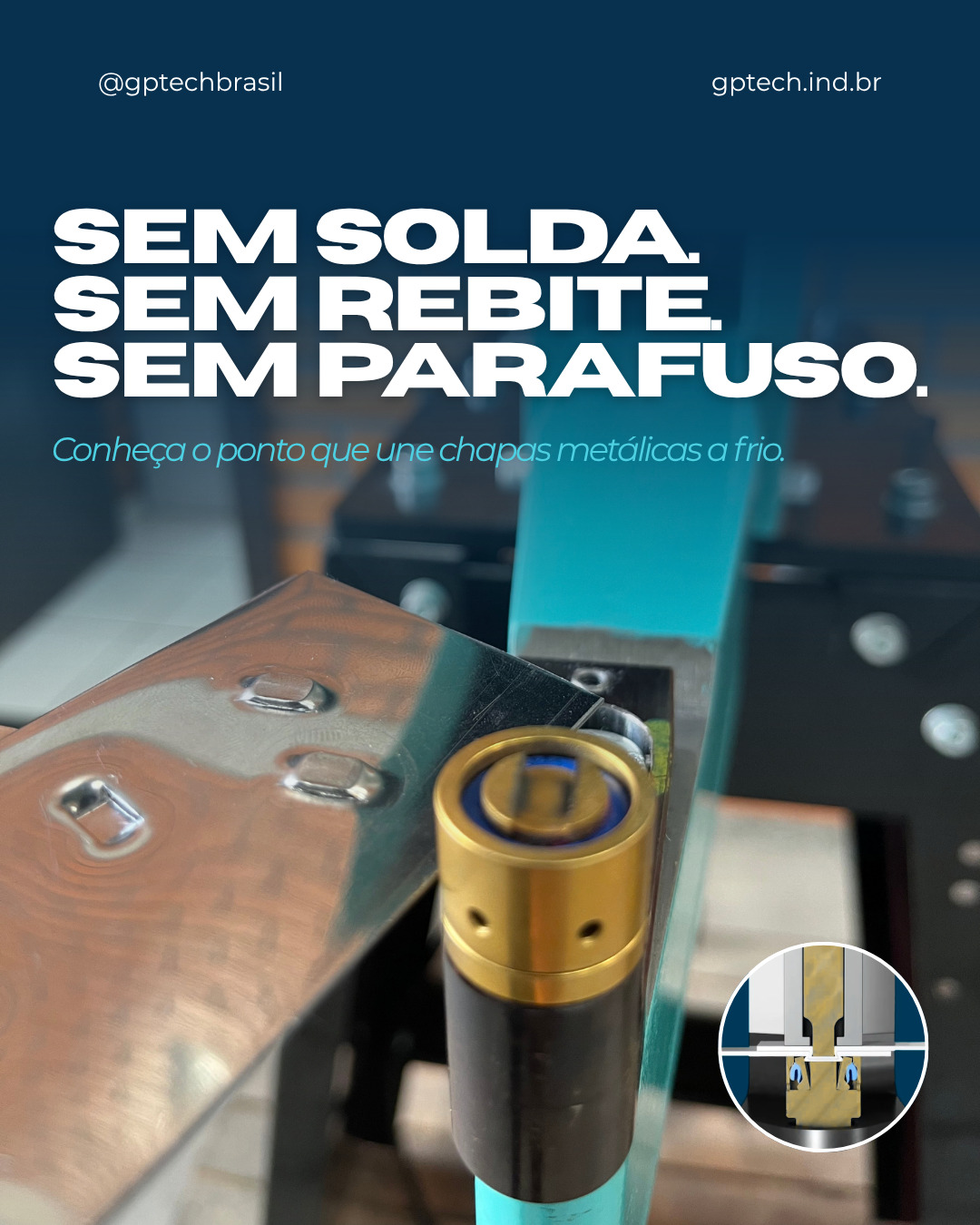 Ainda dá para unir chapas metálicas sem solda, sem rebite e sem parafuso? Sim, e o resultado entrega uma performance mecânica superior.
No cenário industrial atual, otimizar etapas sem perder qualidade é o grande diferencial competitivo. A tecnologia PontoTech realiza a união de chapas metálicas a frio por conformação mecânica, transformando o próprio material em um ponto de travamento estrutural com geometria em formato de cogumelo.
Por que migrar para o PontoTech?
Zero Consumíveis: Esqueça o custo e a gestão de rebites, parafusos ou eletrodos de solda.
Integridade do Revestimento: Como não há aplicação de calor (como na solda) nem perfuração prévia, o tratamento anticorrosivo e a galvanização da chapa são totalmente preservados.
Repetibilidade e Controle: Processo 100% limpo, rápido e passível de monitoramento automatizado, reduzindo drasticamente o tempo de ciclo na linha de produção.
Resistência Mecânica: O travamento plástico garante excelente distribuição de tensões e alta resistência à fadiga.
Elimine etapas desnecessárias, reduza custos operacionais e eleve o padrão técnico do seu produto final.
Quer entender como a PontoTech se adapta ao seu projeto ou célula de montagem?
👉 Fale com um de nossos especialistas. (Link na Bio)