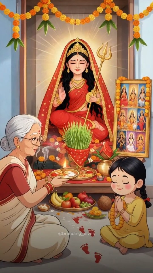 9 Forms of Maa Durga, 9 Powers We Need in Life 🙏❤️
Sometimes we need courage. Sometimes patience. Sometimes the strength to stand up for what is right. And sometimes, all we need is peace.
The 9 forms of Maa Durga (Navdurga) remind us that divine Shakti is not just something we worship in temples, but a power we can learn to recognise within ourselves.
1. Maa Shailputri - When your steps begin to falter.
2. Maa Brahmacharini - When patience feels difficult.
3. Maa Chandraghanta - When you need the courage to speak up.
4. Maa Kushmanda - When you are ready for a new beginning.
5. Maa Skandamata - When you need love, care, and protection.
6. Maa Katyayani - When you must stand against injustice.
7. Maa Kalaratri - When fear stands right in front of you.
8. Maa Mahagauri - When your heart longs for peace.
9. Maa Siddhidatri - When you cannot see the way forward.
This Navratri, may Maa Durga bless you with the strength, courage, patience, and wisdom you need most.
Because sometimes, Maa doesn't change the path for us. She gives us the strength to walk it. ❤️
💬 Which form of Maa Durga do you need in your life today? Tell us in the comments.
Jai Mata Di! Share this divine reminder with someone who needs it today.
.
.
.
.
.
#navratri #nineformsofdurga #jaimatadi #hindufestivals #spiritualreels