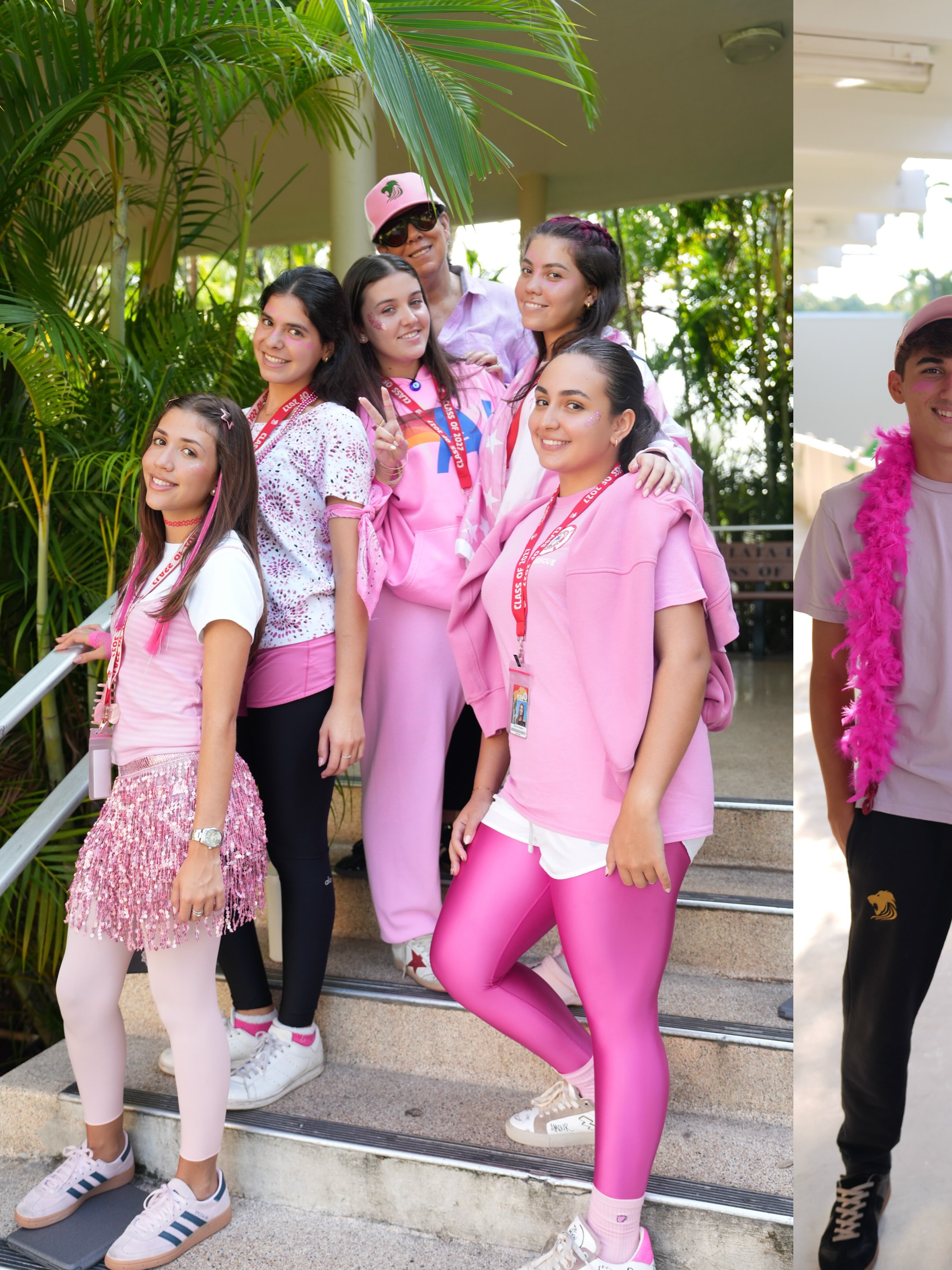 💗 THINK PINK, ROYALS! 🦁
Today, our Royals are wearing pink as part of Homecoming Week and in honor of Breast Cancer Awareness Month. 🎀 From head to toe, our students are bringing their creativity, school spirit, and plenty of pink to campus while coming together to support an important cause.
It’s a special reminder that when our Royal community comes together, we can spread awareness, show our support, and make a difference. 💗🦁
Keep showing your Royal spirit! 👑
#ThinkPink #BreastCancerAwarenessMonth #HomecomingWeek #ILSFamily #GoRoyals