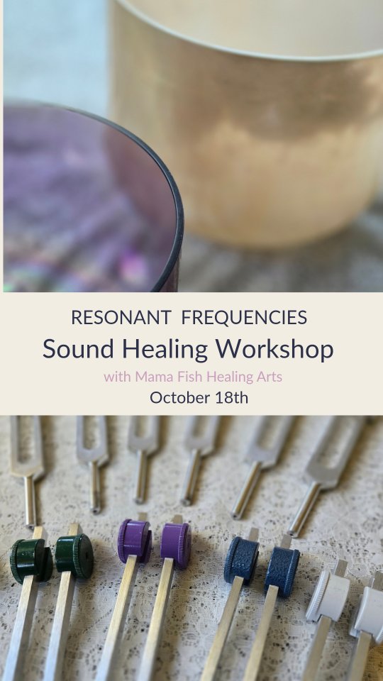 Are you ready to take your sound healing practice to another level?
Whether you work with sound for your own healing or to support others, perhaps you have singing bowls or other sound healing instruments but have never been formally trained in how to use them. Maybe you’re looking for hands-on experience that will allow you to work with sound safely and effectively while supporting profound healing.
I’m excited to share that I have room for a few more at the upcoming Resonant Frequencies Sound Healing Workshop, happening October 18th at A Touch of Meraki.
During this experiential workshop, you’ll bring your own instruments or test out instruments provided and put them into practice with others after learning the foundational basics of sound, and vibration. You’ll learn how to work with harmonic intervals and begin working with sound on a whole new level.
I believe this training is vital for anyone wanting to work with sound safely and effectively. I see so many people offering sound healing without hands on training, yet understanding how sound and vibration interact with the body and subtle body is such an important part of this work.
During this workshop, you’ll experience:
• An in-depth introduction to vibration and sound, intervals, binaural beats, resonance, and entrainment
• The history and fundamentals of sound healing
• Exploration of various sound healing instruments for personal and professional practice
• How to work with tuning forks and attachments that can amplify your forks, along with applications and techniques
• Ways to use sound and vibration on the physical and subtle bodies
• Important safety precautions when working with sound
• Hands-on applications and techniques, including giving and receiving vibrational tune-ups during our sound healing exchange
This workshop will focus on tuning forks, singing bowls, chimes, drums, rattles, and bells.
The workshop is offered on a sliding scale, and you can also receive 6 continuing education hours.
If you’re ready to take this next step and learn how to work with sound on a whole new level, I’d love to support you.