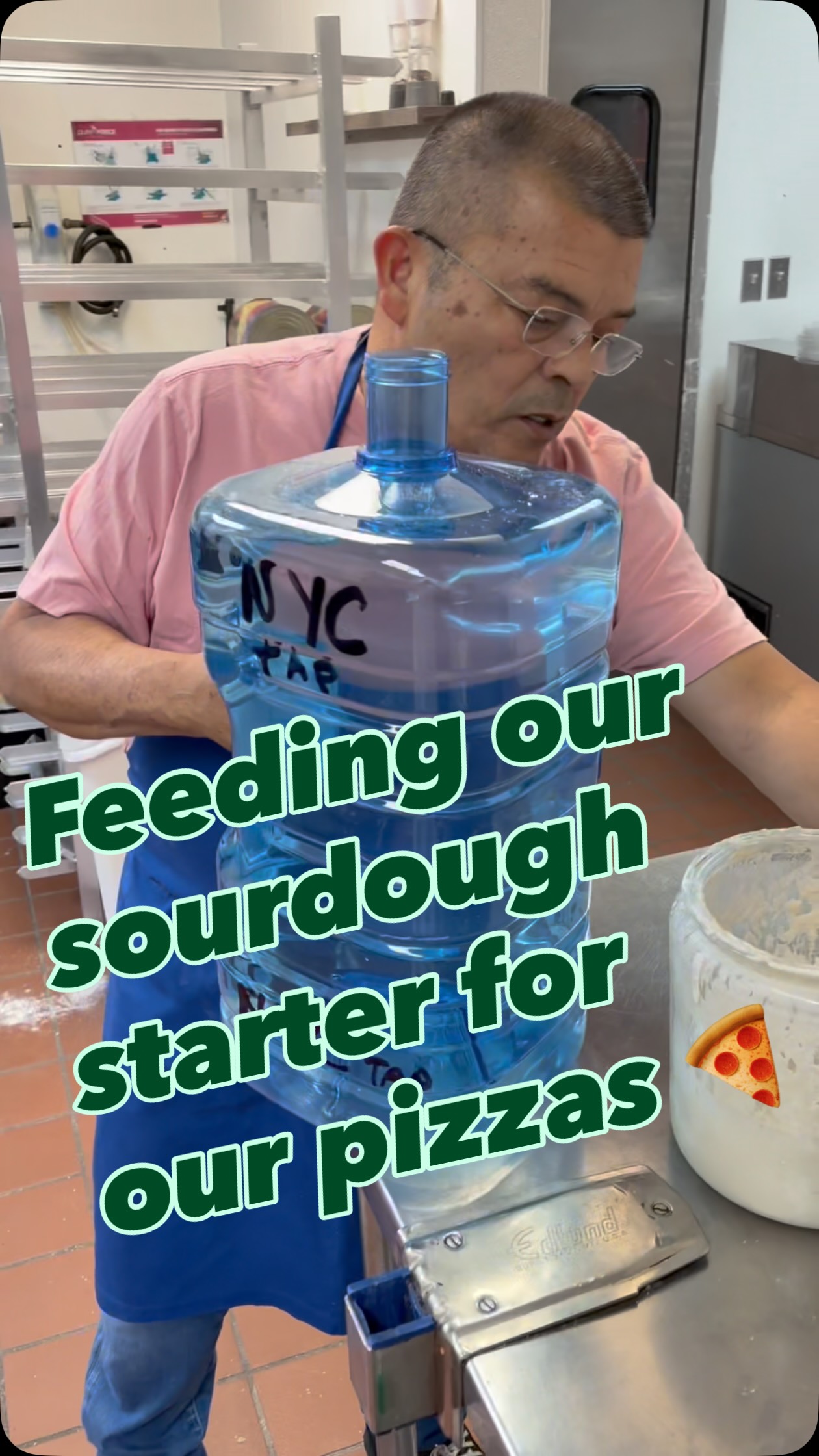 Besides the debate on wether New York City tap water makes a pizza better or not, we are doing it for fun! And you can say you have a place right here at home where you can get this 🙌🏽🍕❤️ we do it for the love of pizza