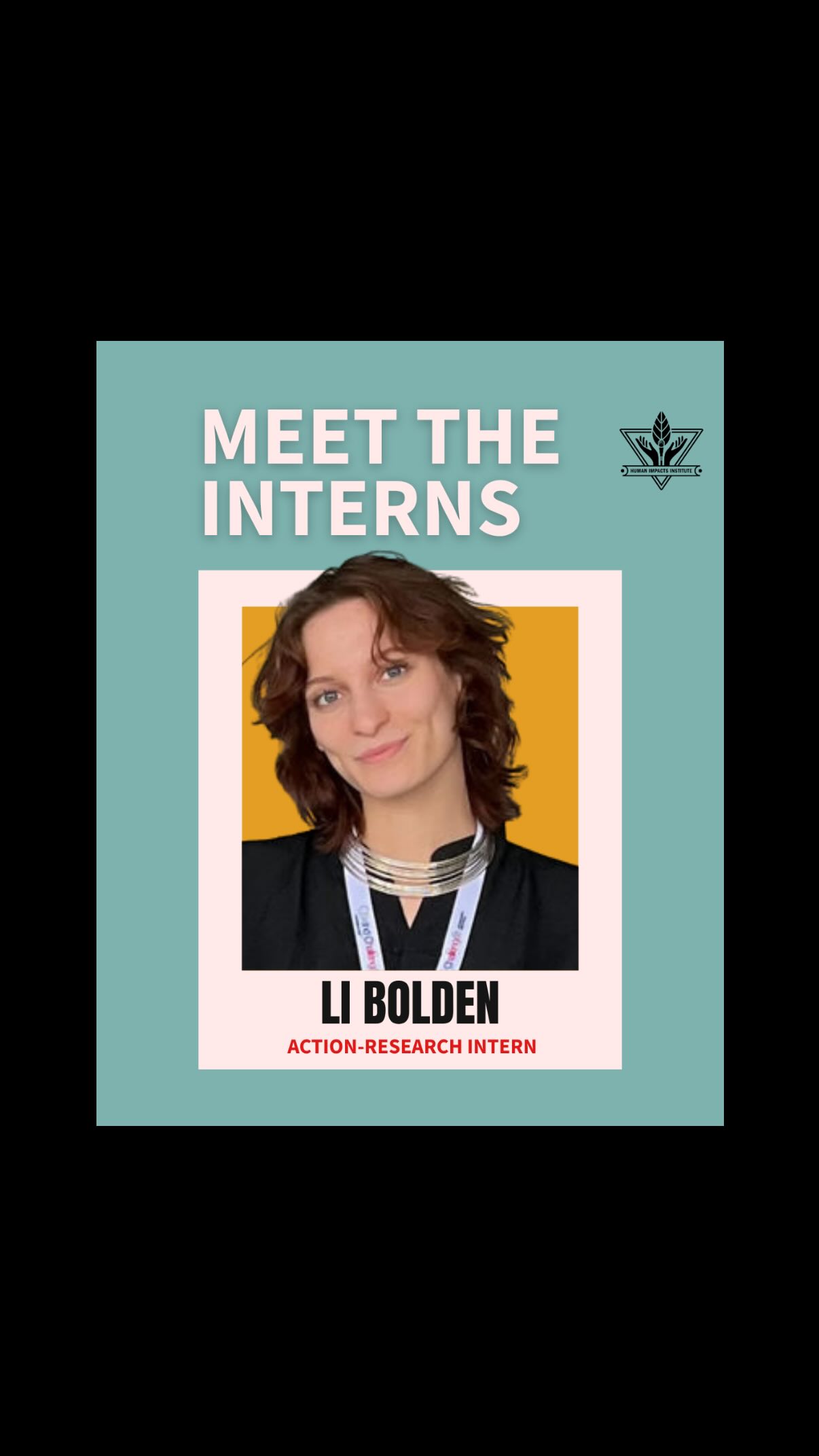 Get to know our Fall Interns: Li Bolden
Li is a graduate student in Sustainability with the CHARM European University Alliance Program, and her studies have taken her across Europe. She loves being a bridge between disciplines and perspectives, and brings a holistic approach to everything she does. She joined HII to help counter the hopelessness many young people feel about climate change, and was drawn by the power of stories to inspire hope and agency while amplifying marginalized voices.
Welcome to the team, Li! ✨
#ClimateAction #ClimateJustice #CommunityEngagement #EnvironmentalLeadership