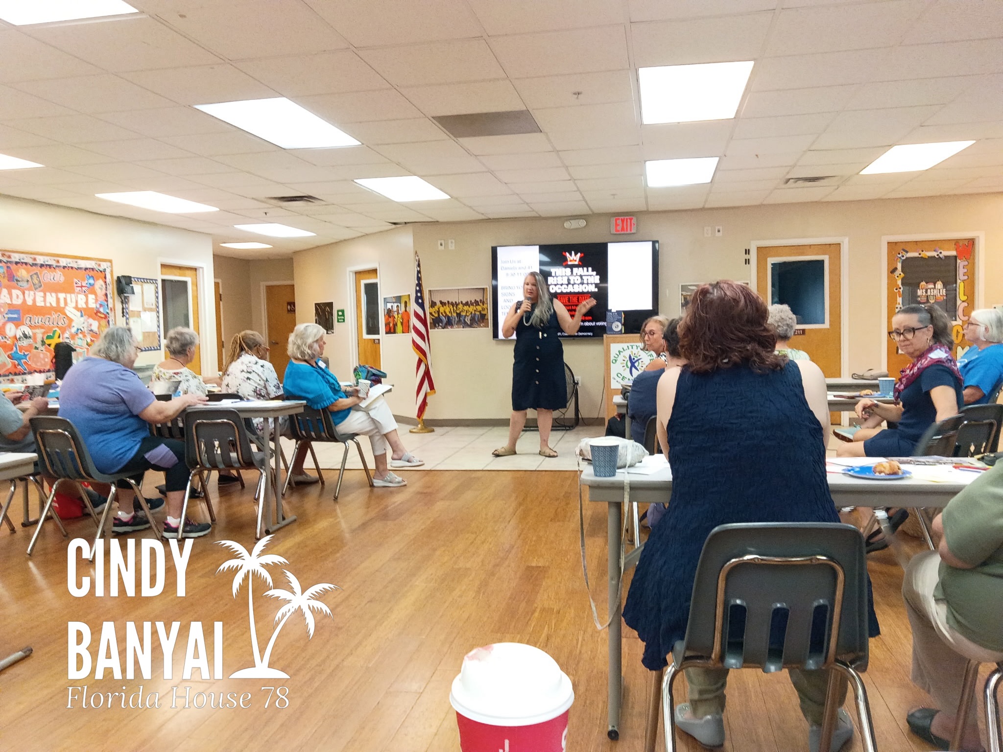 Thank you to the Democratic Women’s Club of Lee County for your time this morning. And thank you DWC for your endorsement! Let’s get out and win this one for the people! #fortmyers #hd78 #election2026 #endcorruption