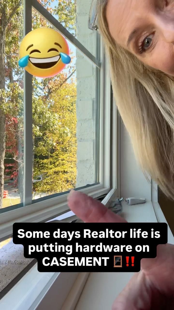 REALTOR LIFE ‼️
🌟 Today’s adventure- putting hardware on casement windows 🪟
Rivermoore Partners Realty
678-467-3145
Real Talk | Real Estate
#rivermoorepartnersrealty #funnyrealestatehumor #bufordga
