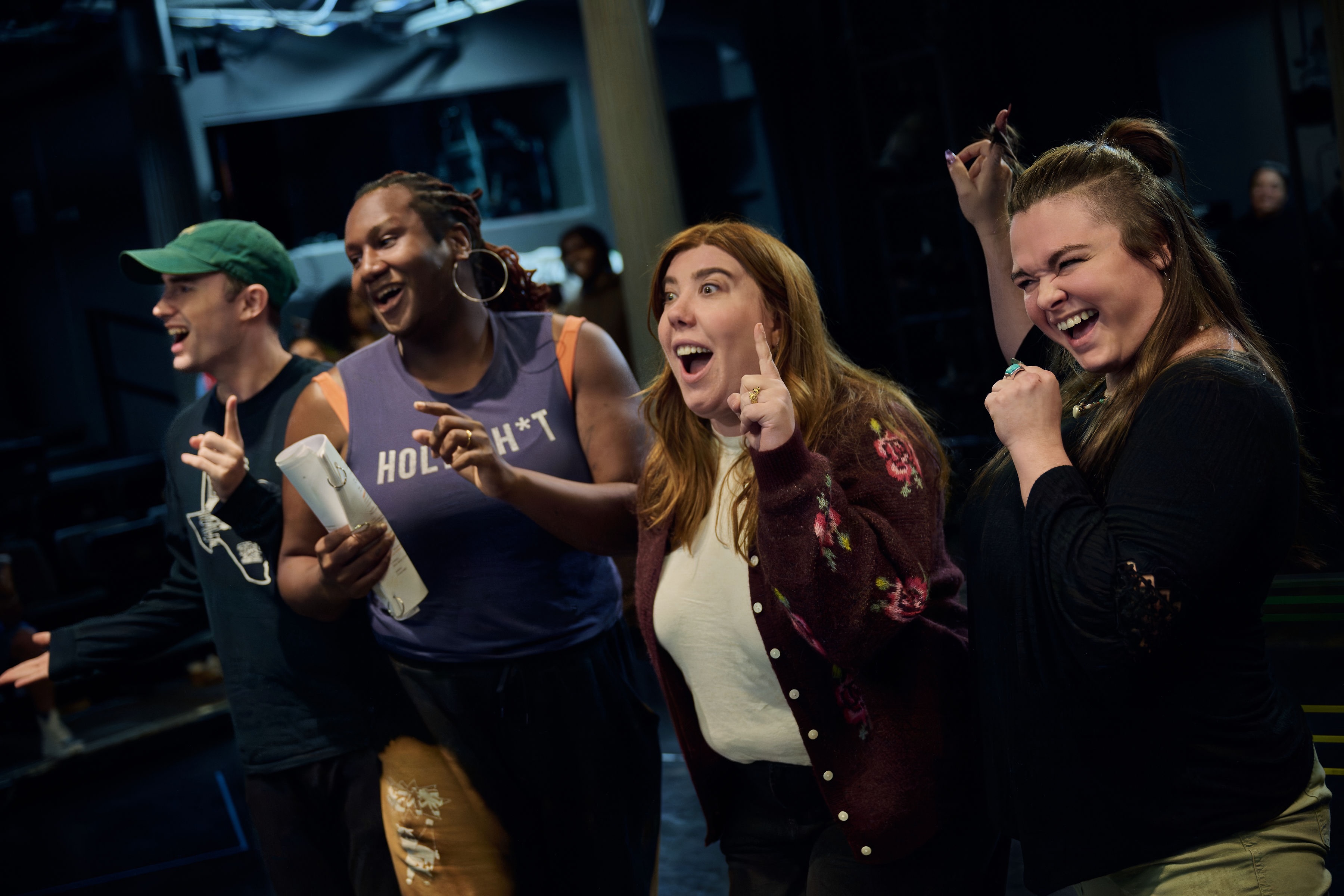 Take a peek inside rehearsals for Jay Armstrong Johnson’s I Put a Spell on You: A SANDERSON SISTER ACT! 🔮
See The Sanderson Sisters, @jay_a_johnson @allisongodleski @sydnie_roy, and their gaggle of villainous friends at Webster Hall this Monday, October 12! 🧙♀️
📸 Photos by Shawn Salley 💜