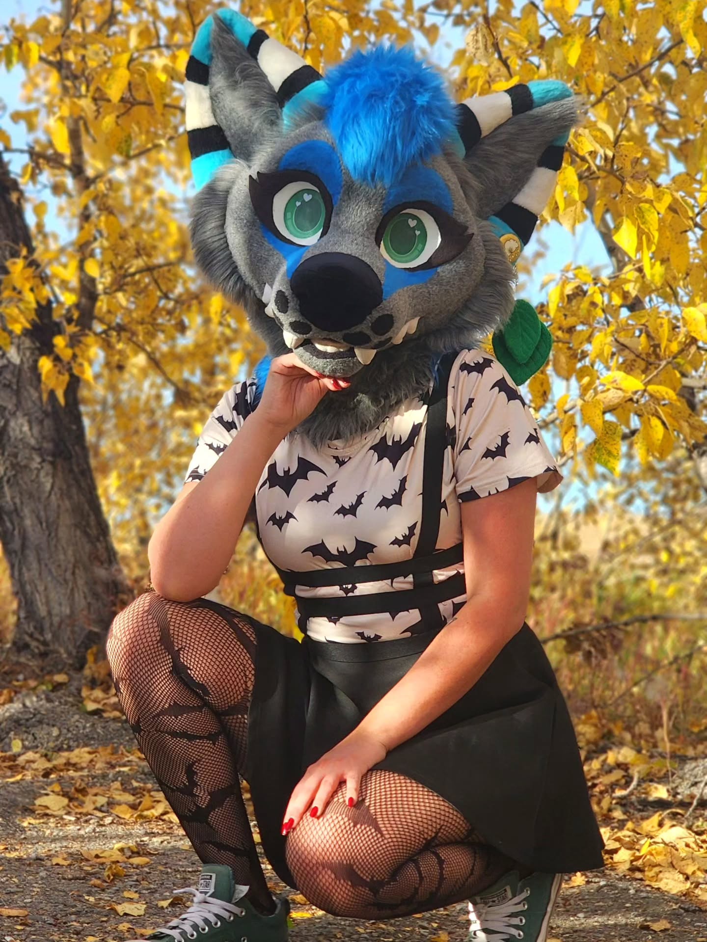 Spooky season, the BEST time of year ππ¦πΆ
-
#halloween #furry #fursuit #spookyseason #furrygirl