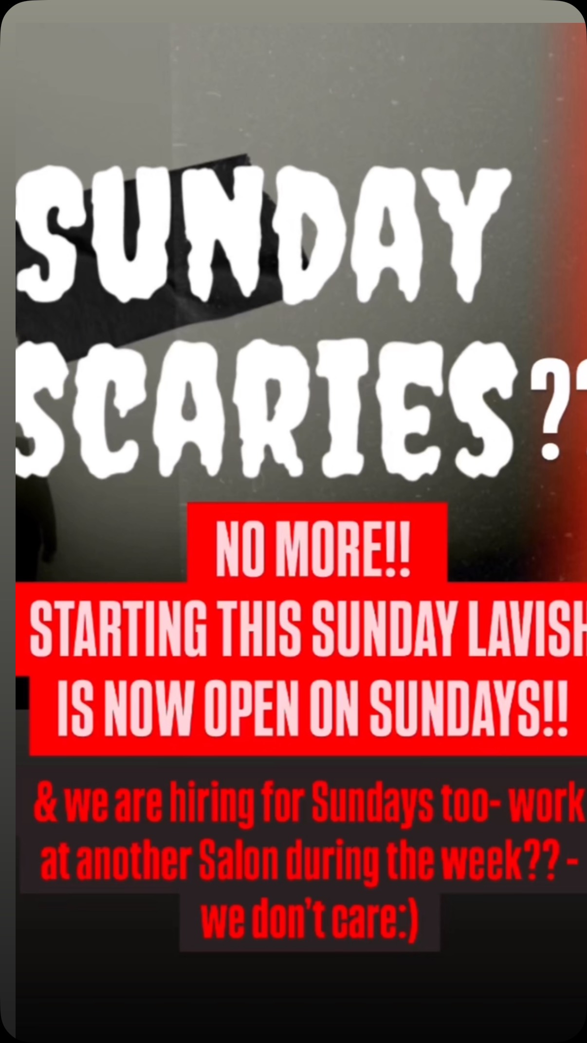 THIS SUNDAY- IT BEGINS!!!!!