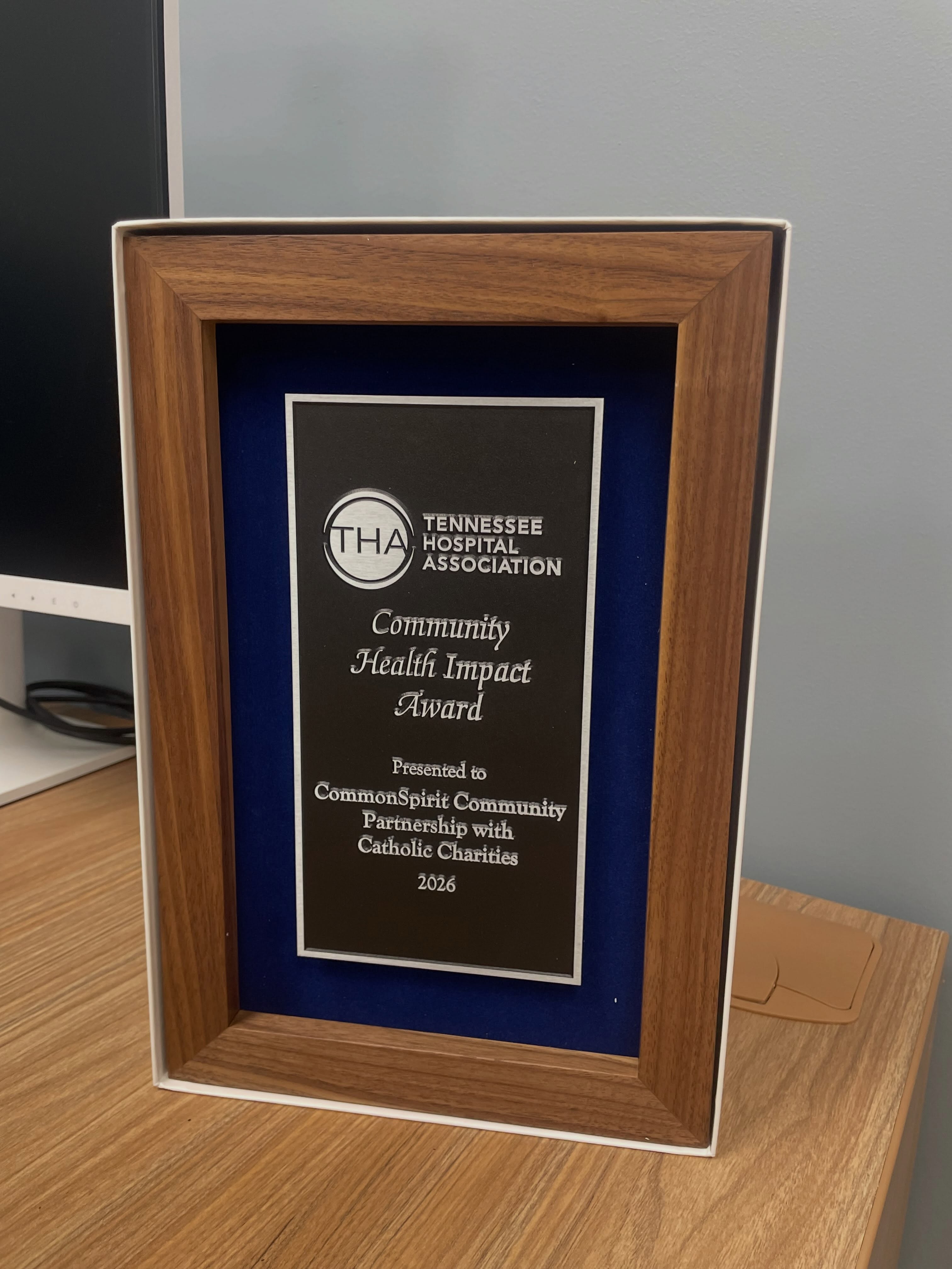 Thank you Tennessee Hospital Association for selecting us as the recipients of the 2026 THA Community Health Impact Award! #THAAnnual
The CommonSpirit Community Partnership with Catholic Charities was honored for providing a safe place for patients experiencing homelessness to recover after they leave the hospital.
Through the partnership, CommonSpirit Memorial Hospital and Catholic Charities of East Tennessee offer medical respite at the Home Place in Chattanooga. The program combines temporary housing with home health services, medication assistance, and connections to primary care, behavioral health services, and longer-term housing.
A $131,000 hospital investment supported the programās development. The partnership helps address the medical and social needs that can make recovery difficult without stable housing.
Thank you for this acknowledgment. We are grateful to serve our community.
#CatholicCharities #CommunityImpactAward #THAawards