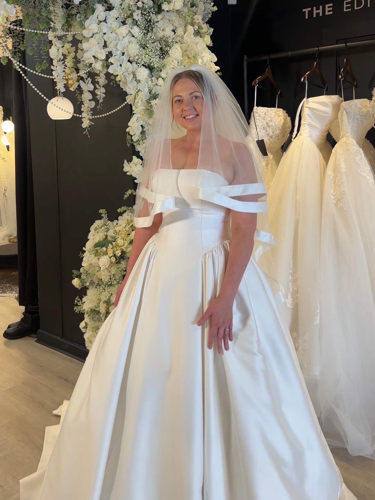 ✨ IT’S ALL IN THE DETAILS ✨
The dress can be beautiful.
But the little details are what make it feel like yours. 🤍
The veil you choose because it completes the look.
The sleeves you add because suddenly the dress feels more like you.
The neckline you change.
The straps you remove.
The bow, the buttons, the sparkle, the lace.
Sometimes it’s the tiniest change that creates that “there I am” moment.
Because finding your wedding dress isn’t about becoming a different version of yourself for one day.
It’s about taking a beautiful dress and making it feel completely, unmistakably you.
So when you’re trying dresses, don’t just ask:
“Do I like this dress?”
Ask:
“Does this feel like me?” 🤍
Save this for your wedding dress shopping and tell us below, what’s the ONE detail your dream dress has to have? 👇
#WeddingDressDetails #WeddingDressShopping #StaffordshireBride #BrideToBeUK #WeddingBellesLove