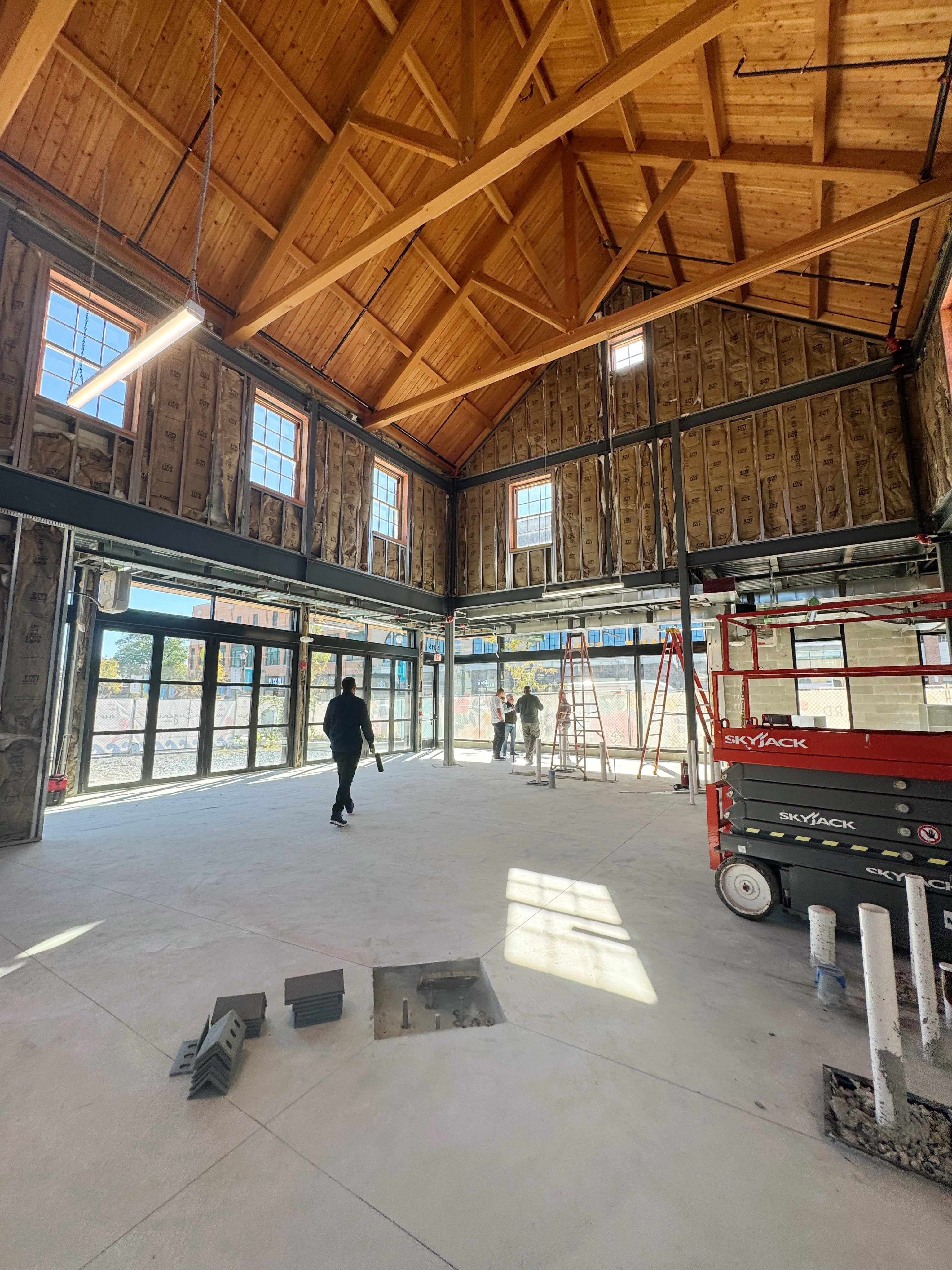 Morning meetings at OME Westbard in Bethesda ✨ Coming soon! ✨ Believe it or not this was just a dirt floor a week ago so seeing a concrete floor has never been so exciting. We make a million decisions throughout the construction of every restaurant, each time with our customers and employees being top priority. Giving tables enough wiggle room, chefs enough cooking space, things in just the right place to make things more functional for our employees- the list goes on. In December we’re hitting our 10 year anniversary and we’ll hopefully be nearing the finish line of our 4th location… knowing where we were 10 years ago, how much we’ve learned and been through and grown… it almost feels surreal. So very grateful to our customers for this wild ride and genuinely looking forward to welcoming Bethesda into OME #4!
#bethesda #westbardsquare #ourmomeugenia