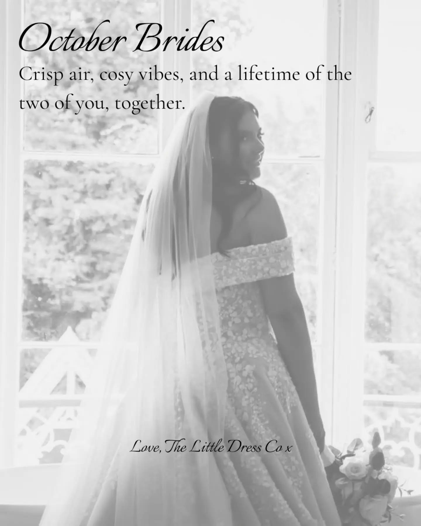 Wishing a magical day to our October brides x 🎃