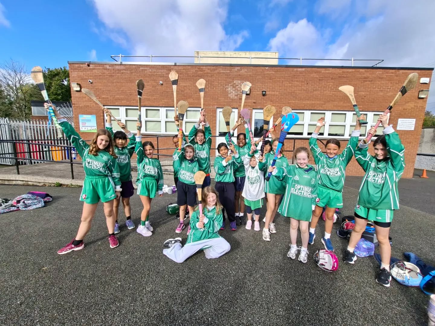 County final here we come!!
For the 2nd year in a row, the U11 camogie team have reached the county final.
They had a brilliant, closely fought win over Kilcullen today.
Well done girls and best of luck in the final in Eire Óg next Thursday 🏆