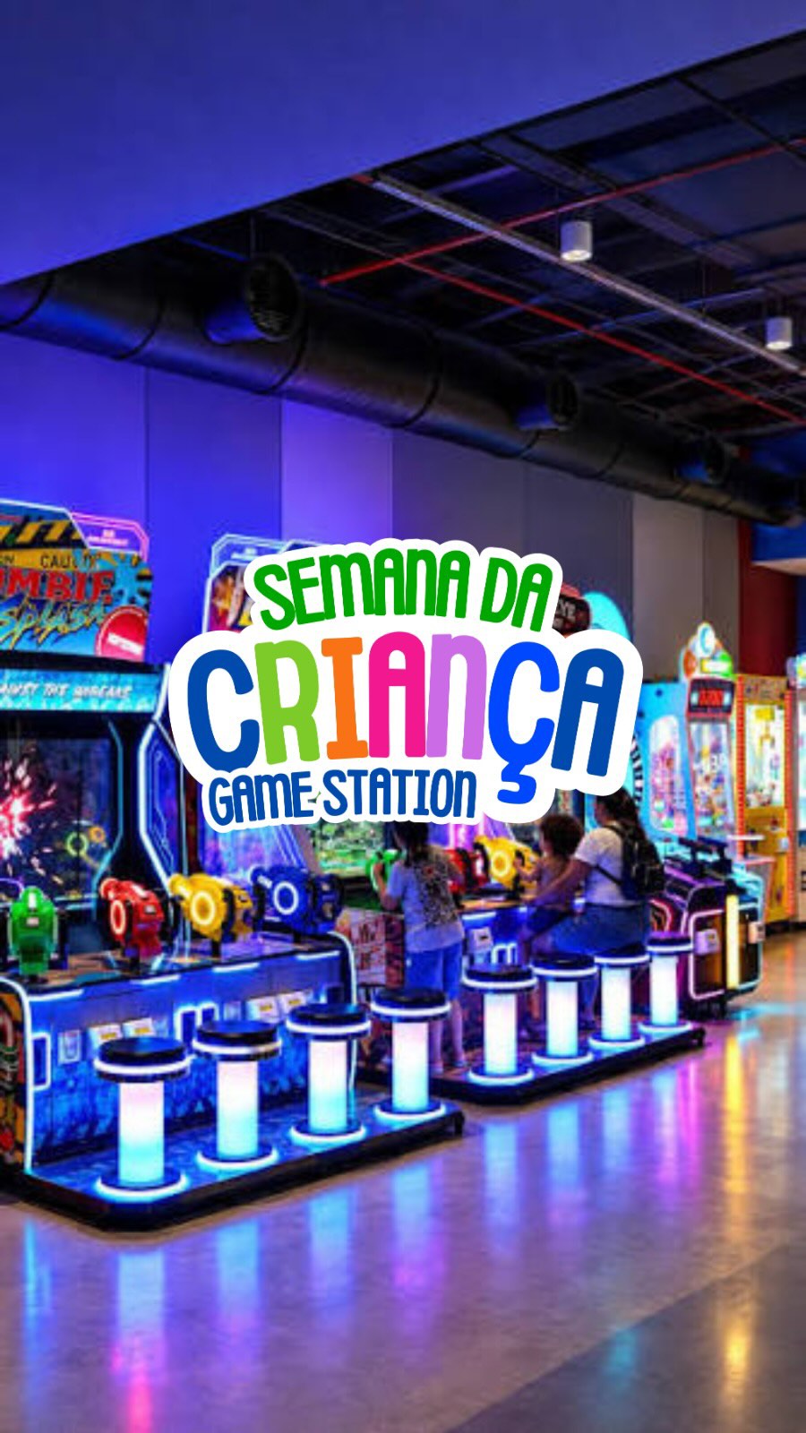 Diversão, sorrisos e muita energia no Game Station!
O primeiro dia de atividades da nossa Semana da Criança 2026 foi daquele jeito que os pequenos gostam: cheio de movimento, brincadeiras, descobertas e muitos momentos para guardar na memória!
No Game Station, no Maceió Shopping, nossas crianças aproveitaram cada instante, explorando os jogos, compartilhando experiências com os amigos e vivendo uma tarde de muita alegria.
Porque infância também é isso: brincar, descobrir, conviver e criar boas lembranças juntos. E, em nossa “viagem literária ao mundo dos sonhos e diferenças”, cada nova parada reserva uma aventura diferente!
Esse foi só mais um capítulo de uma semana preparada com muito carinho para os nossos pequenos. E ainda tem muita coisa boa pela frente!
Colégio Fantástico — Conhecimento Infinito
Mais que histórias, amigos para a vida!
#SemanaDaCriança2026 #ColégioFantástico #FantásticoKids #GameStation #InfânciaFeliz