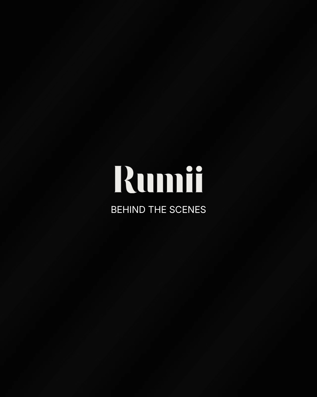 RUMII behind the scenes: a little posing, a lot of laughing 🤭🎬
#Rumii #RumiiBTS #BehindTheScenes #ShootDay #btsmoments