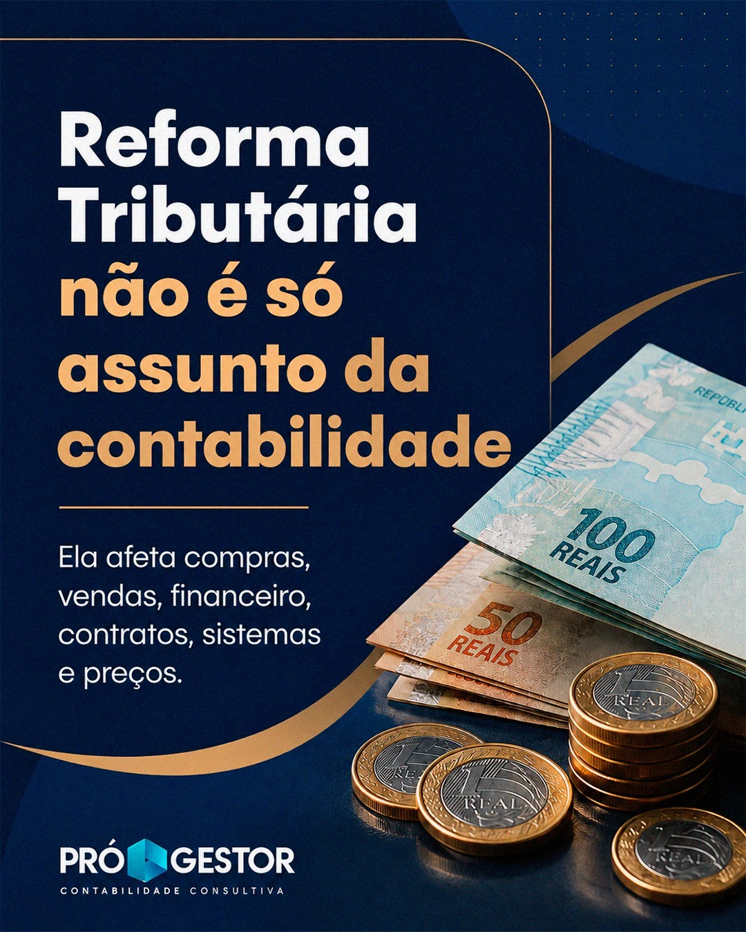 A Reforma Tributária vai muito além do cálculo de impostos.
Ela pode impactar áreas como comercial, compras, financeiro, jurídico, contratos, sistemas de gestão, formação de preços e negociação com clientes e fornecedores.
Se apenas a contabilidade estiver olhando para o assunto, a empresa pode perder pontos importantes da operação.
A adaptação precisa envolver gestão.
A Pró-Gestor ajuda empresas a entenderem a Reforma Tributária como uma mudança estratégica, não apenas fiscal.
#ReformaTributária #GestãoEmpresarial #PlanejamentoTributário #ContabilidadeConsultiva #PróGestor #Empresas