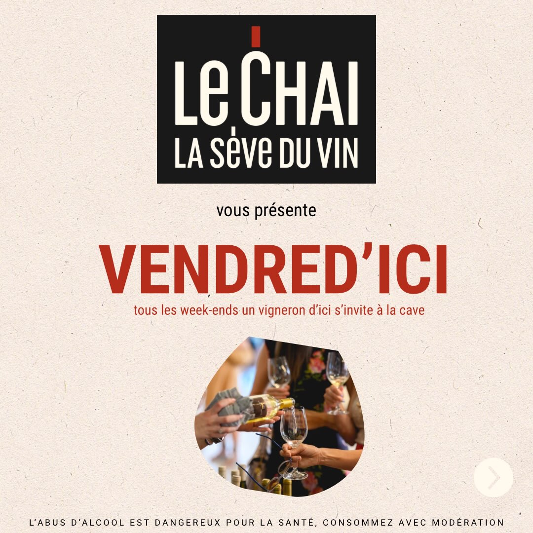 1 vendredi – 1 producteur – 1 dégustation gratuite – 1 remise exceptionnelle
Chaque vendredi de 17h30 à 19h et le samedi de 10h30 à 19h, un vigneron de notre rayon des vins pyrénéens sera présent en personne pour vous faire (re)découvrir les vins de Jurançon, Irouléguy, Béarn ou Madiran/Pacherenc. Dégustez gratuitement sa gamme de vins et profitez d’une remise exceptionnelle pour cette occasion unique.
Découvrez chaque semaine un producteur à l’honneur !
Rendez-vous au Chai, 1 boulevard Charles de Gaulle à Lons