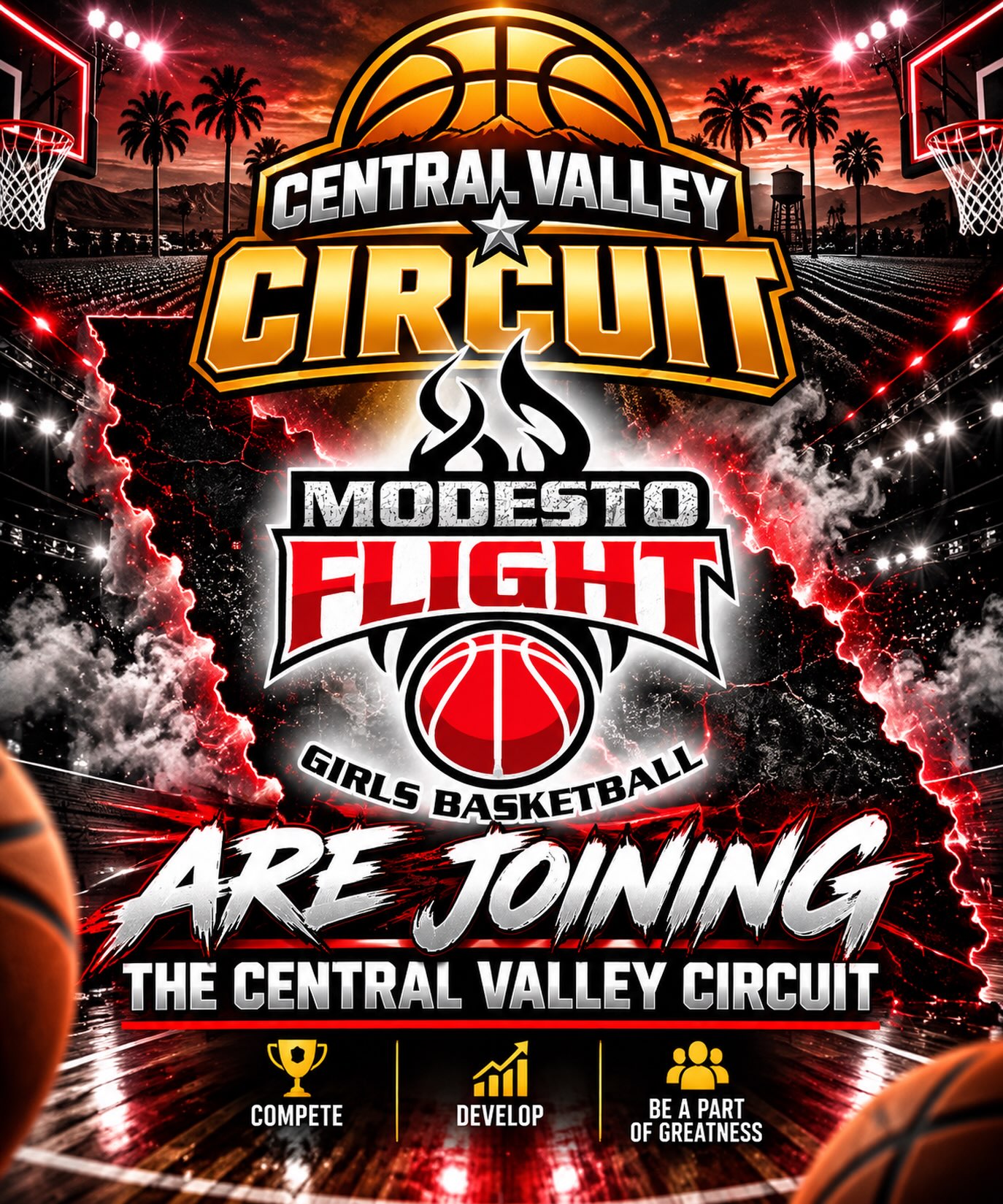 π¨π THE CENTRAL VALLEY CIRCUIT JUST GOT HOTTER! π₯π₯
βοΈ WELCOME MODESTO FLIGHT GIRLS BASKETBALL! βοΈ
Another talented program is officially joining the movement! Weβre excited to welcome Modesto Flight Girls Basketball to the Central Valley Circuit! π
The competition keeps growing, and the girls basketball scene is ready to take things to another level! πͺπ
π₯ MORE TALENT!
π MORE COMPETITION!
π MORE OPPORTUNITIES!
βοΈ MORE TEAMS READY TO MAKE THEIR MARK!
The Central Valley Circuit is bringing together programs from across the region to compete, develop, and showcase the next generation of basketball stars!
π Courtside Sports Manteca
π
Fall 2026 | SeptemberβNovember
π¨ COACHES & PROGRAM DIRECTORS β WHOβS NEXT?! π¨
Donβt miss your opportunity to be part of one of the Central Valleyβs growing youth basketball circuits!
π² Call or text 209-884-2850 to get your team involved!
EVERY GAME COUNTS. EVERY TEAM HAS A STORY.
Welcome to the Circuit, Modesto Flight! Letβs get to work! π₯βοΈ
#CentralValleyCircuit #ModestoFlight #GirlsBasketball #GirlsHoops #CourtsideSportsManteca YouthBasketball CentralValleyBasketball AAUBasketball TravelBasketball BasketballCommunity NextGeneration FallBasketball