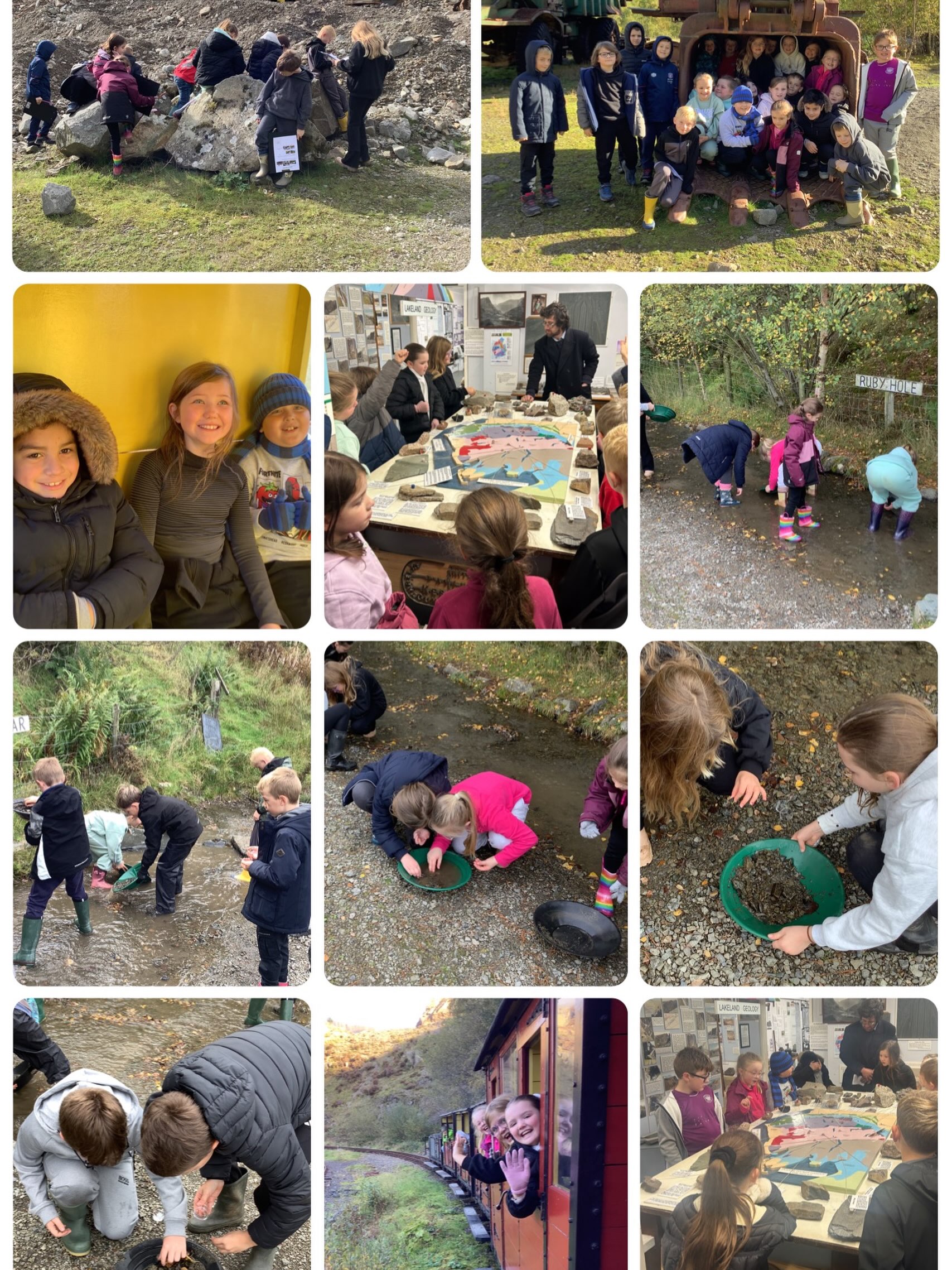 Class Elm had a brilliant day at Threlkeld Quarry and Mining Museum discovering what life was like for children in the past. From riding the narrow gauge railway into the quarry and exploring giant machinery, to uncovering Lake District geology and the tough jobs child miners once held, the children were immersed in Cumbrian history. A highlight for many was mineral panning in the stream and collecting treasure to take home! 💎 ⛏️ A huge thank you to the staff at Threlkeld Quarry and Mining Museum for a great day.