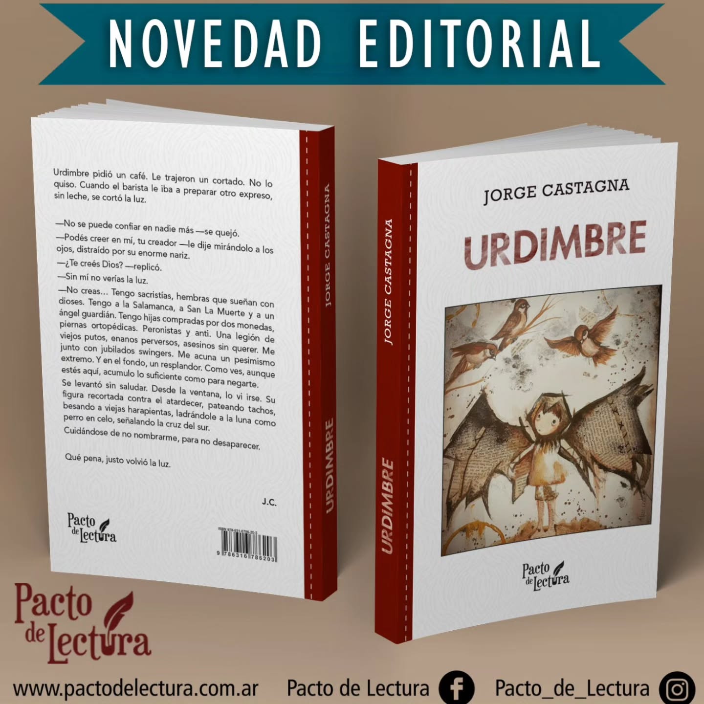 #narrativargentina #escritoresargentinos #librorecomendado #nuevolibro