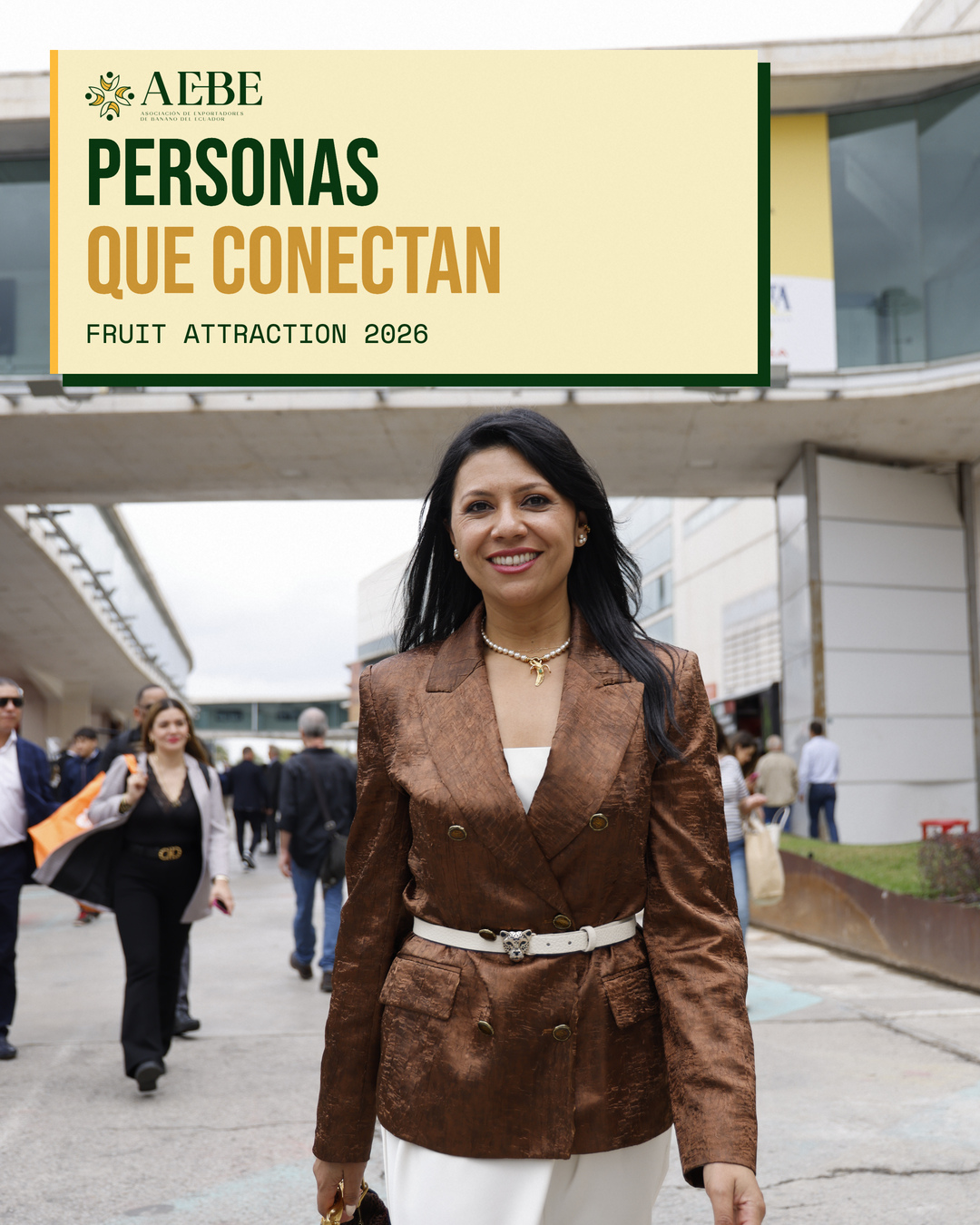 La feria también se construye en cada conversación, cada recorrido y cada encuentro.
#AEBE #FruitAttraction2026 #BananoEcuatoriano #Ecuador
