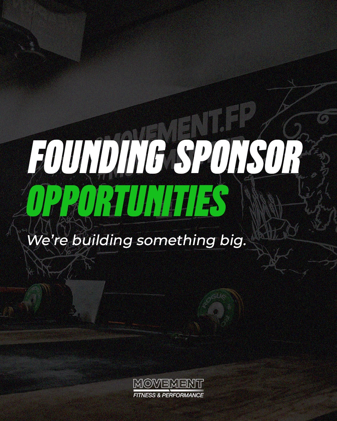 Put your brand where athletes train. 💪
We’re looking for local businesses to join us as founding sponsors at Movement Fitness & Performance. Choose from our Warm-Up, Working Set, or Personal Record sponsorship tiers and get your business in front of the athletes, teams, and community who train with us.
Interested in becoming a founding partner? Send us a message and let’s find the right fit for your business.
#WinnipegBusiness #SupportLocal #WinnipegFitness #MovementFP #CommunityPartners
