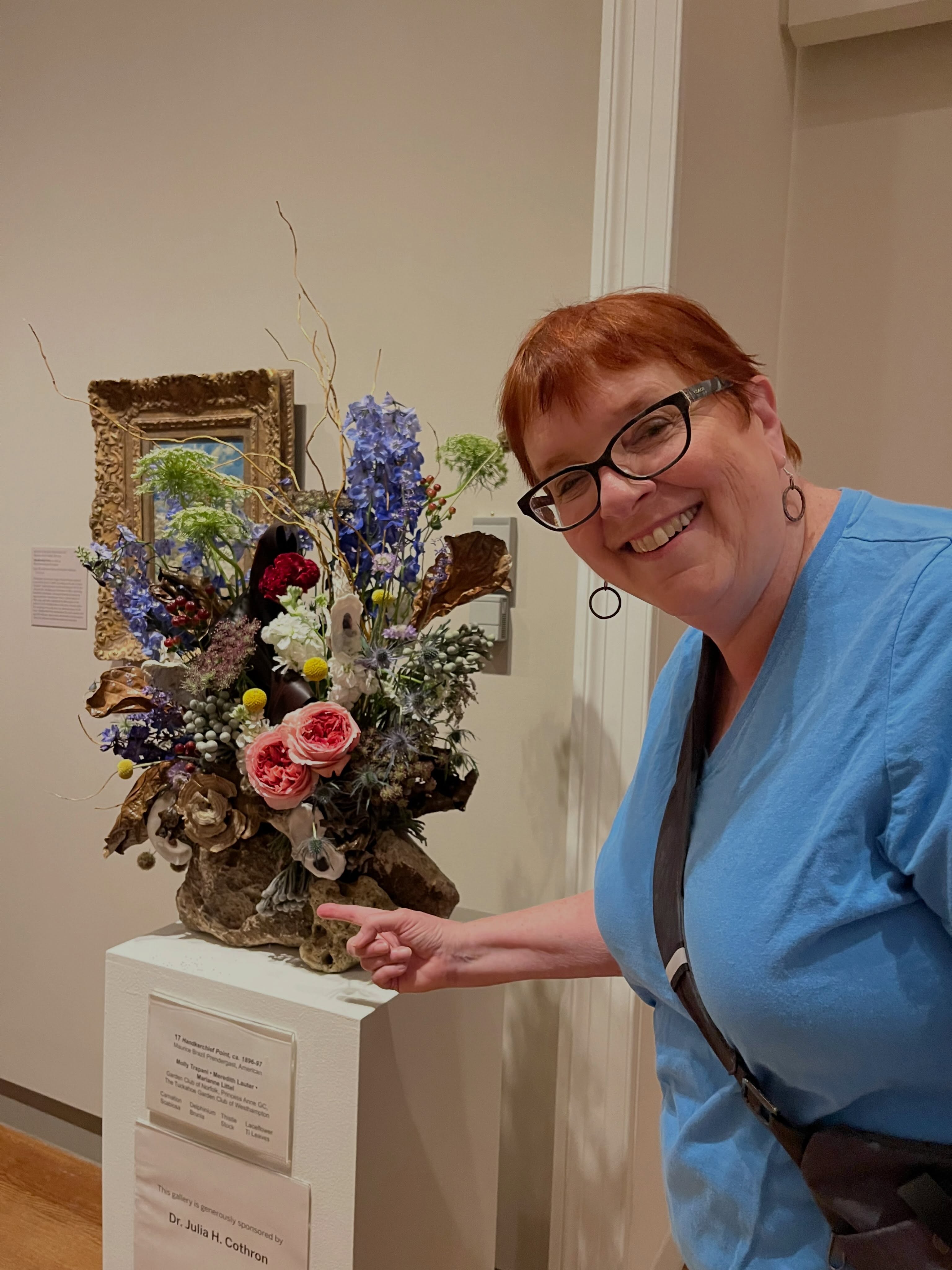 At Fine Arts & Flowers @vmfamuseum
Couldn’t find any greyhounds but I did find an Oyster! The flower arrangements are amazing, go see them this weekend if you get the chance!