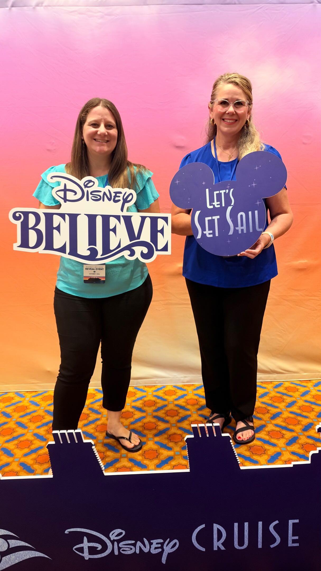 What a day!!
The Disney Believe reveal is officially complete, and we learned SO much about Disney Cruise Line’s newest ship!
From the beautiful Moana-inspired Grand Hall to a brand-new Frozen dining experience, Disney Encanto stage show, and some incredible adult-exclusive lounges, there is so much to look forward to!
But here’s what I really want you to know!
The Disney Believe sets sail in December 2027 from Fort Lauderdale, and booking begins NEXT WEEK!
Booking dates:
* October 12 – Pearl Castaway Club
* October 13 – Platinum Castaway Club
* October 14 – Gold Castaway Club
* October 15 – Silver Castaway Club, Disney Vacation Club Members and Adventures by Disney Adventure Insiders
* October 19 – General Public
If this ship is on your wish list, NOW is the time to start planning. You’ll want to have your preferred sailing dates, stateroom category and travel party ready before your booking window opens.
I spent today attending Disney Cruise Line training and the live reveal, and I can’t wait to share more of what we learned!
Comment BELIEVE if you’re interested in sailing on this beautiful new ship. I’d love to help you get ready for booking day!
#DisneyBelieve #DisneyCruiseLine #DisneyCruise #DisneyTravelAdvisor #DisneyCruise2027