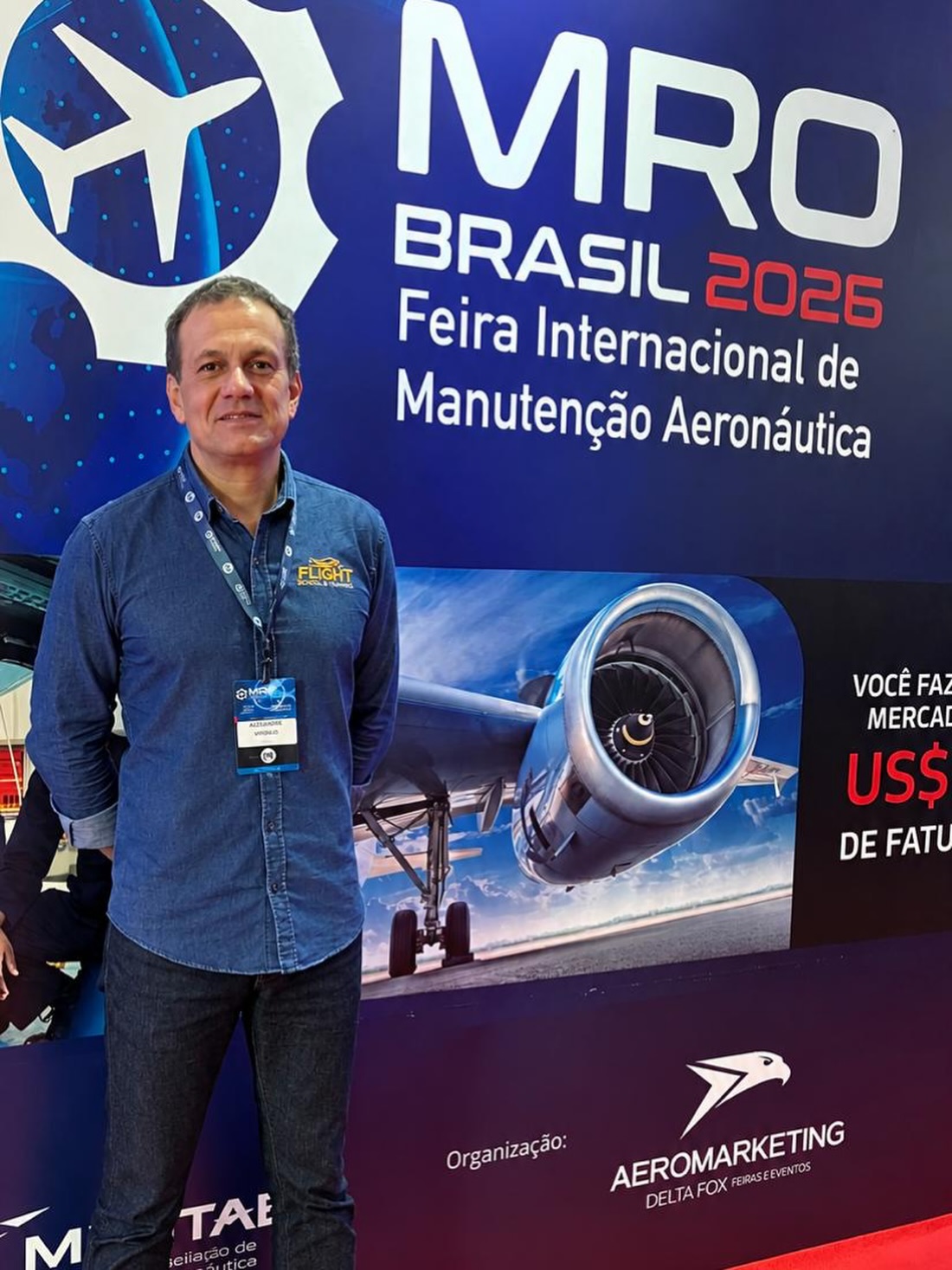 ✈️ O futuro da manutenção aeronáutica passa pela formação de profissionais qualificados.
A Flight está participando da MRO Brasil 2026, em São Paulo, um importante encontro para o setor de manutenção aeronáutica, que reúne empresas, especialistas e profissionais para discutir os desafios e as oportunidades do mercado.
Um momento para trocar experiências, acompanhar as novidades do setor e fortalecer o compromisso com a formação dos próximos mecânicos de manutenção aeronáutica.
Seguimos trabalhando para preparar profissionais para os desafios reais da aviação. 🚀
#FlightEscola #MROBrasil2026 #ManutençãoAeronáutica #Aviação #FormaçãoProfissional