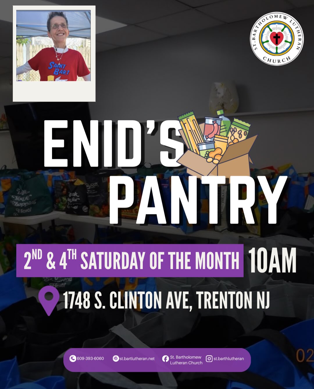📣 There will be spanish service and pantry this saturday !!
📅 October 10th
⏰ 9:00 & 10:00 AM
