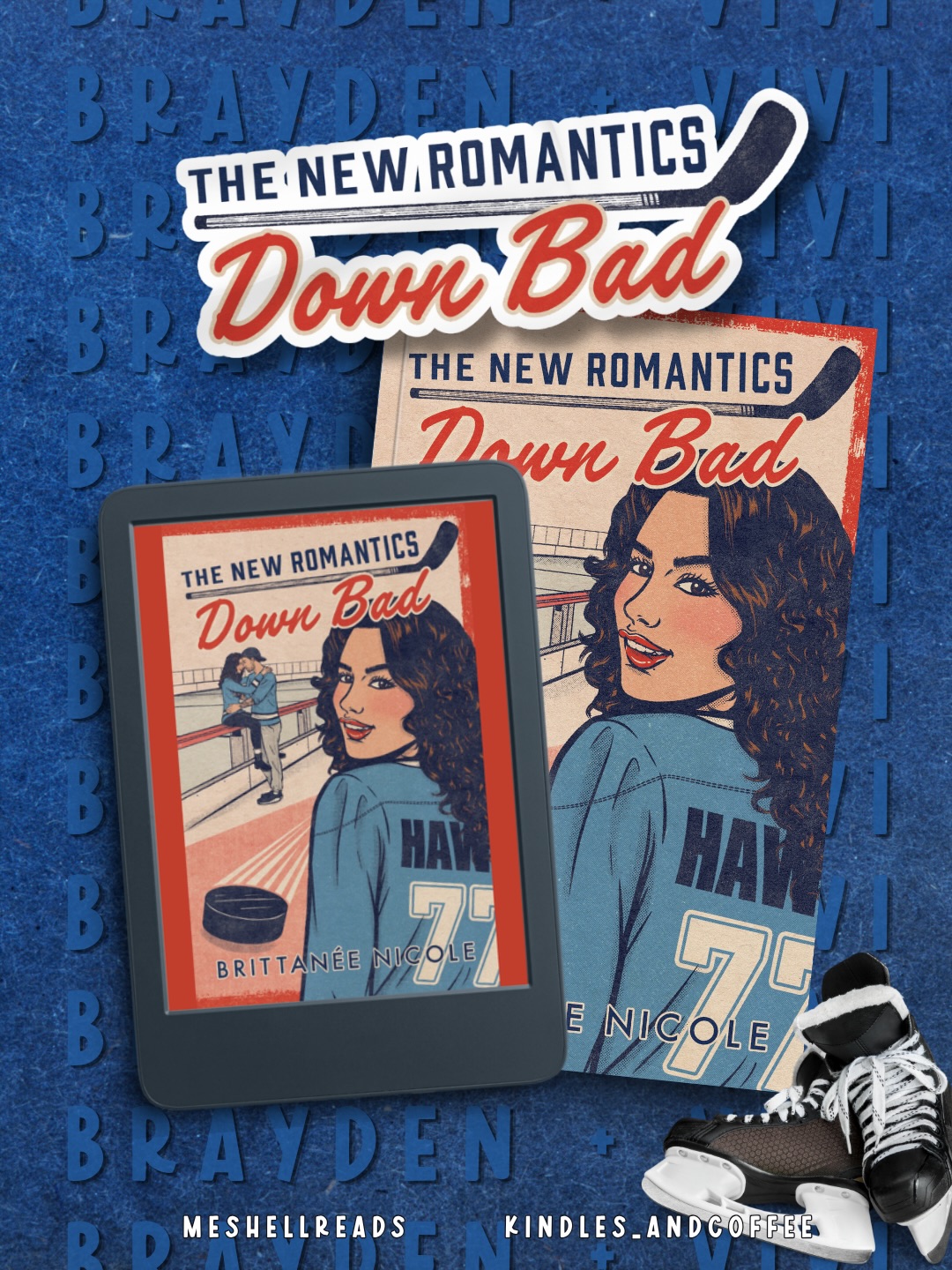 ᴅᴏᴡɴ ʙᴀᴅ ᴛᴇᴀꜱᴇʀ
are you ready for bray & vivi 😍 they’re coming at you so soon, and this man is 𝘥𝘰𝘸𝘯 𝘣𝘢𝘥 for his coach’s daughter
🏷️ down bad • hockey romance • coach’s daughter • age gap • surprise pregnancy • teaser • boston bolts • coming soon • brittanée nicole •. the new romantics • surprise pregnancy