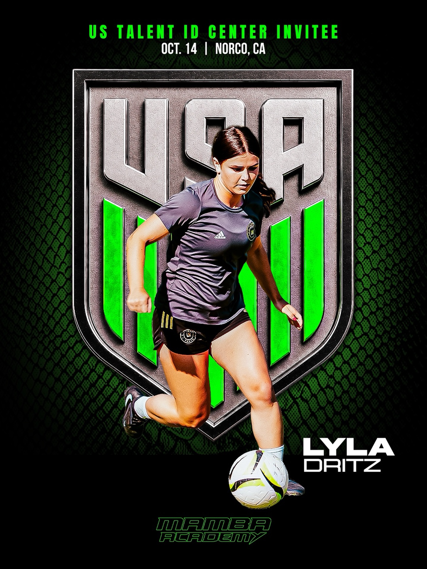 Another feather to the cap🐍
Congratulations Lyla!
So proud to be a part of your journey let’s keep it going💪
#mambasocceracademy #teamusa #soccer
