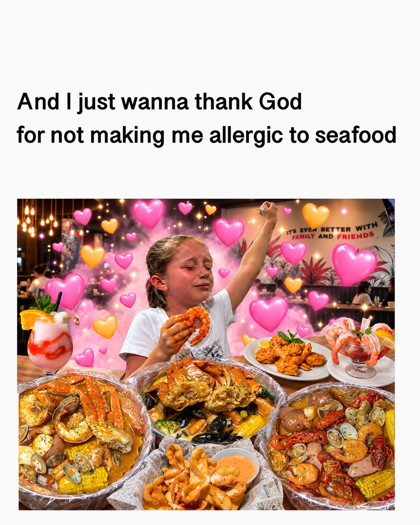 Best Seafood Restaurant in Miami 19 I’m just grateful Cajun Boil is right there😭